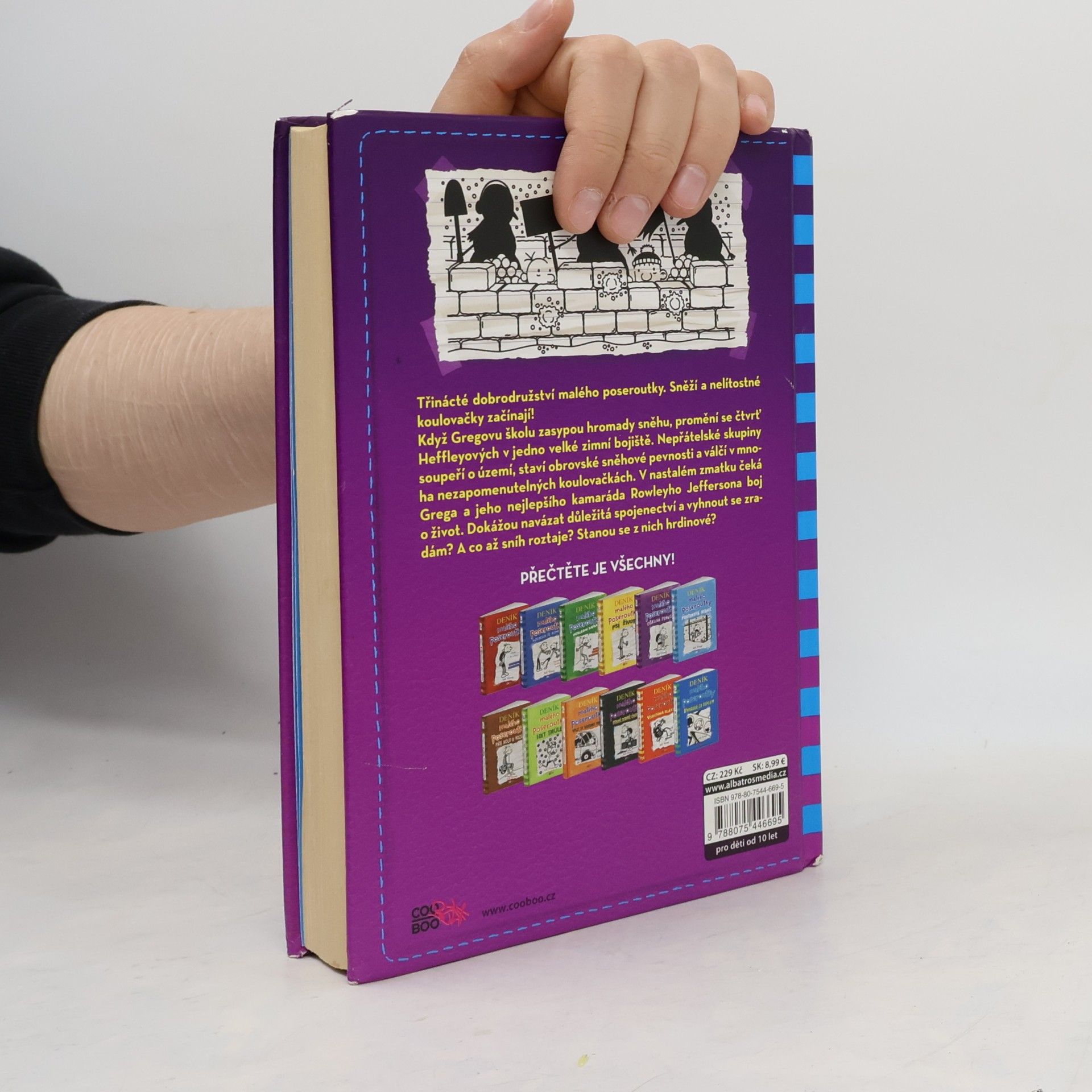 Jeff Kinney Deník malého poseroutky 13. Radosti zimy