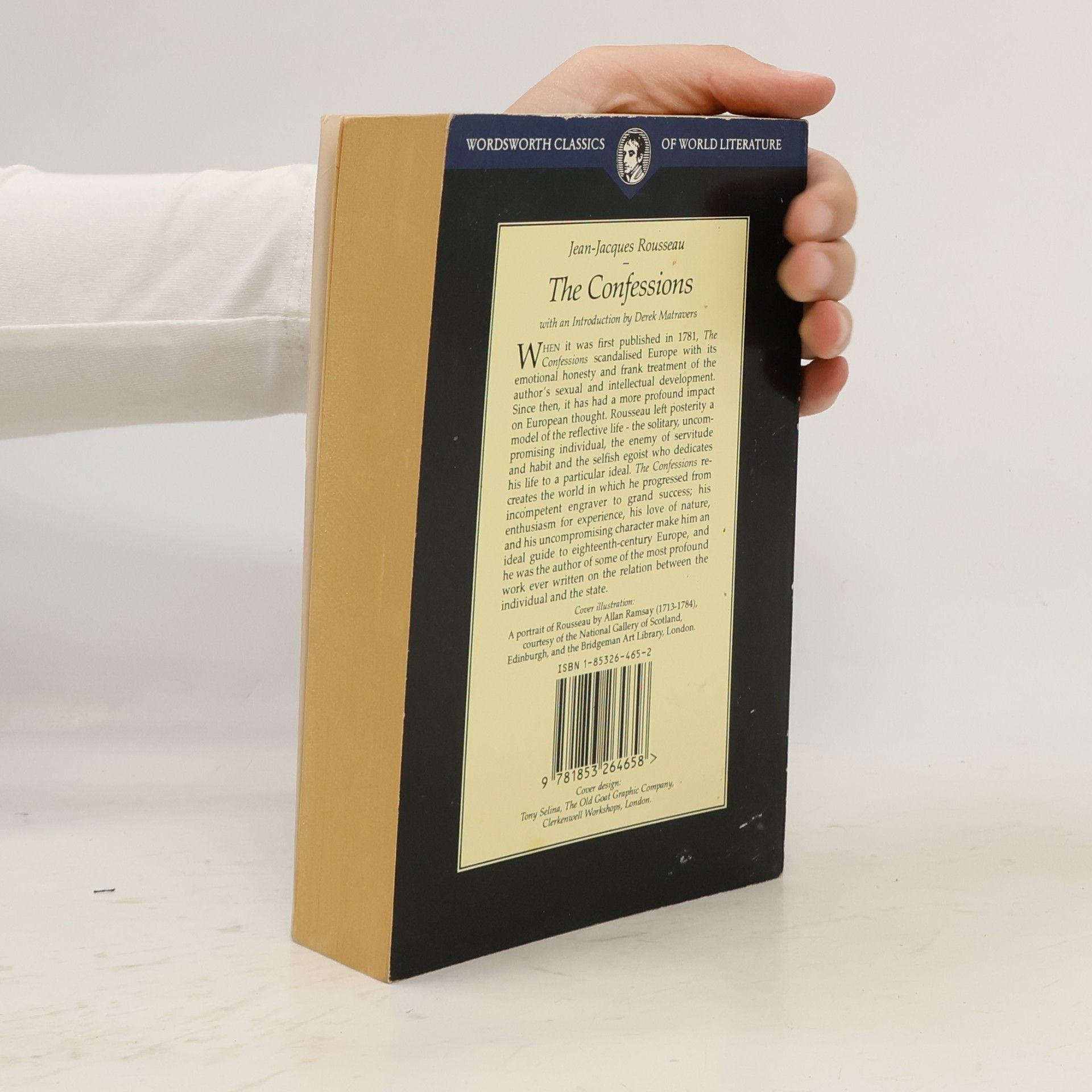 Jean-Jacques Rousseau Wordsworth Classics of World Literature: The Confessions