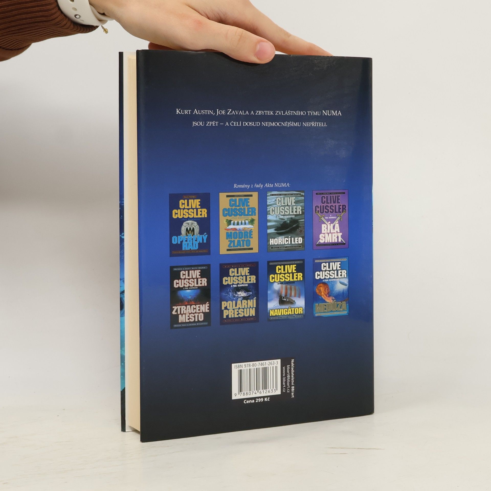 Clive Cussler Ďáblova brána: Román z řady Akta Numa