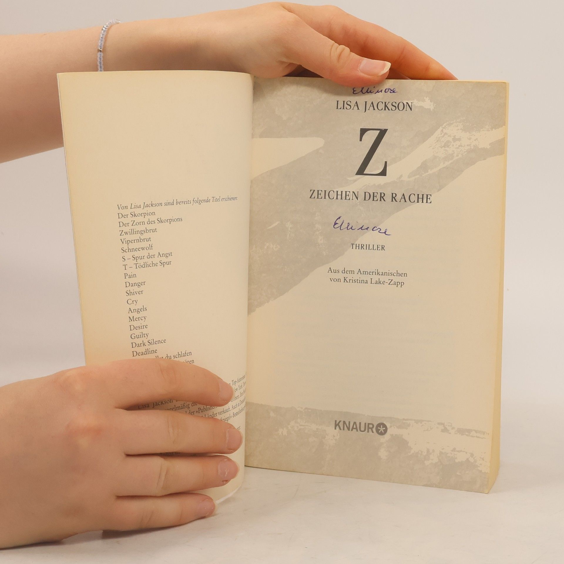 Lisa Jackson Z - Zeichen der Rache