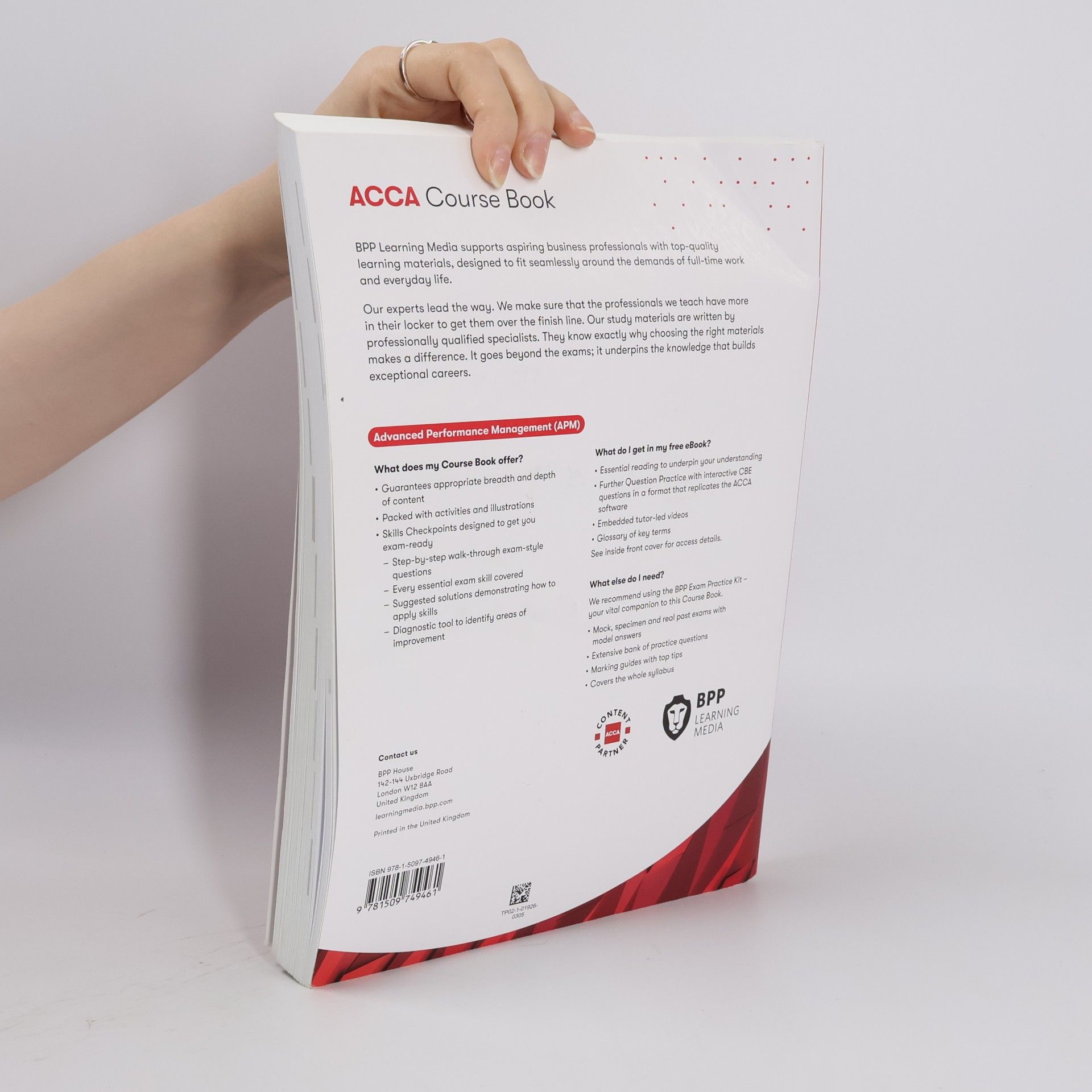 BPP Learning Media ACCA: Advanced Performance Management (APM) Course Book