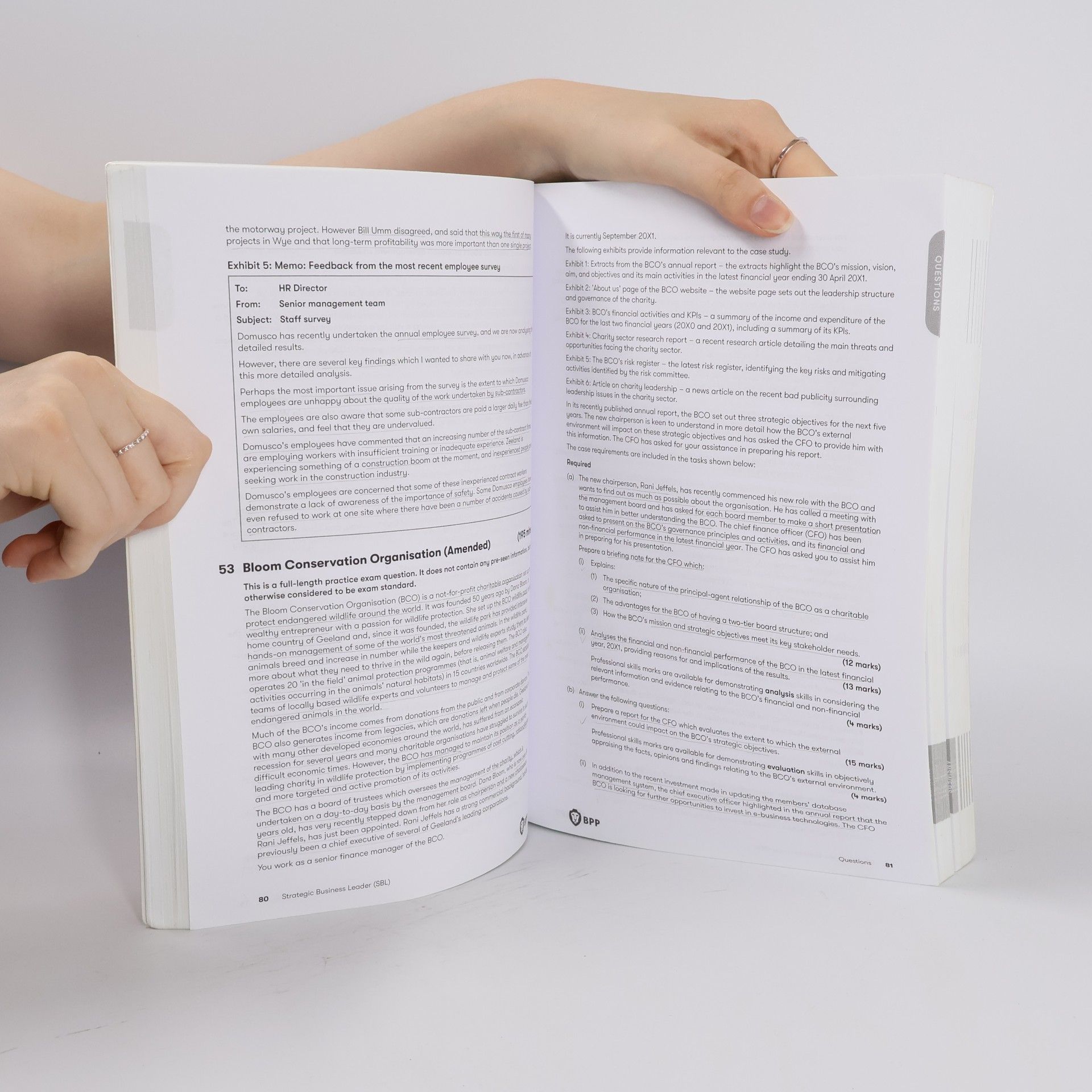 BPP Learning Media ACCA: Strategic Business Leader (SBL)