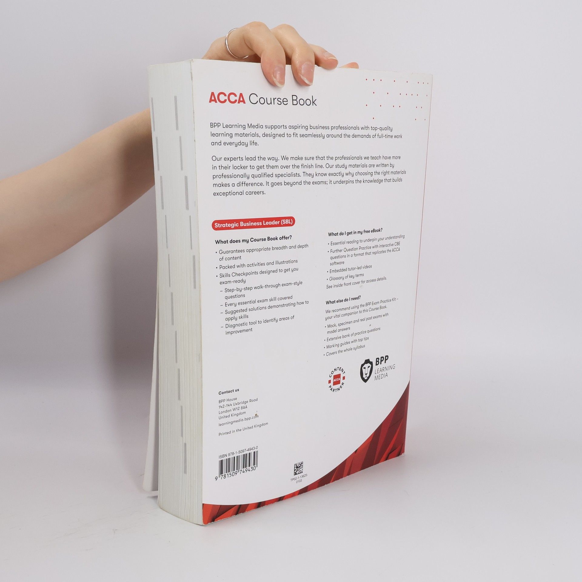 BPP Learning Media ACCA Strategic Business Leader (SBL)