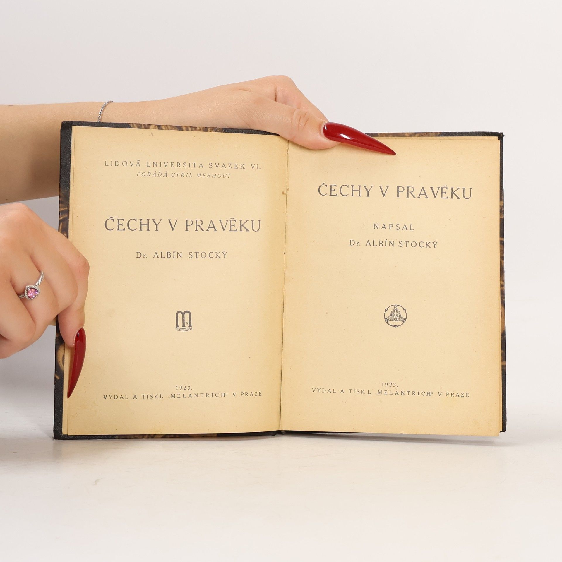 Stocký Albín Čechy v pravěku