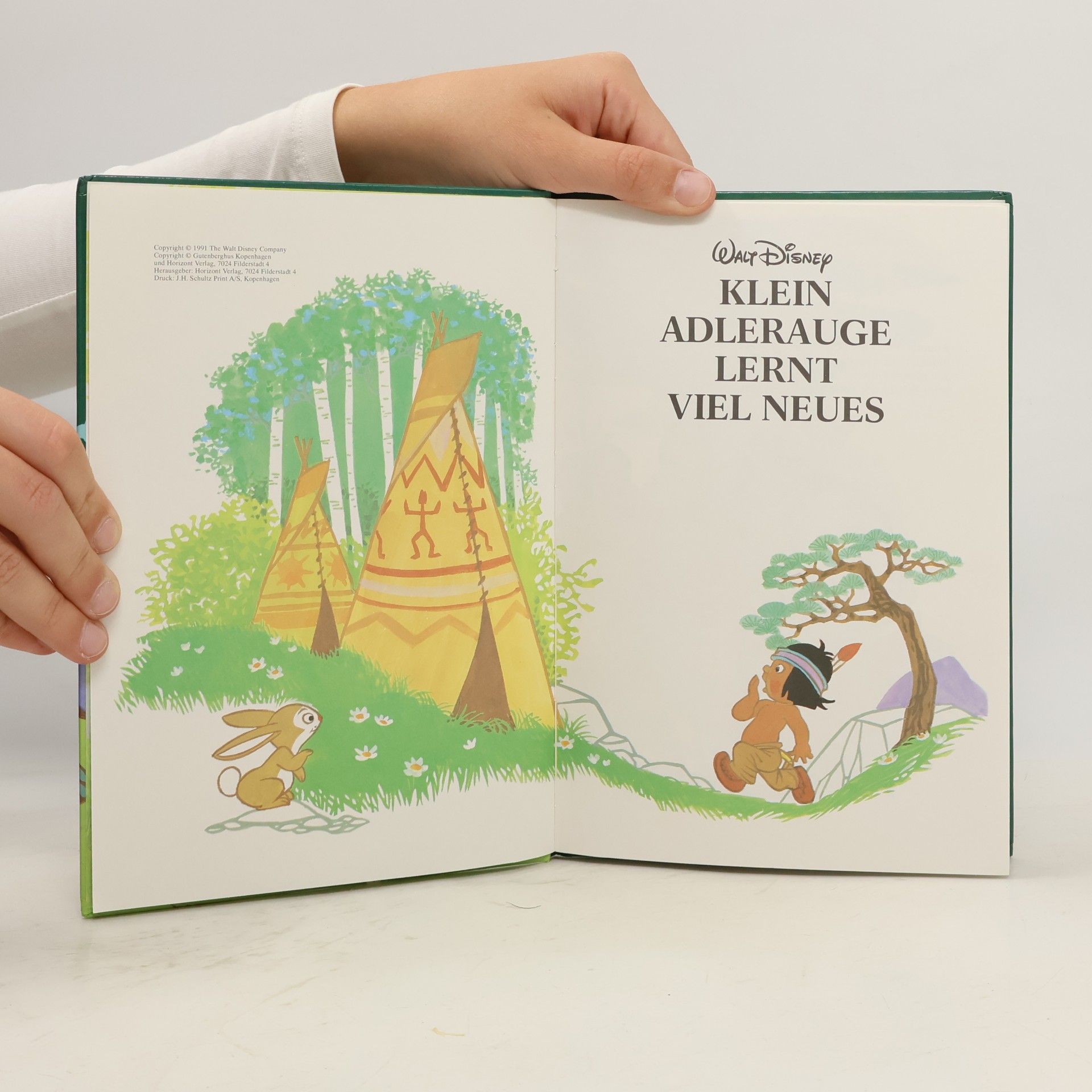 Various authors Klein Adlerauge lernt viel Neues