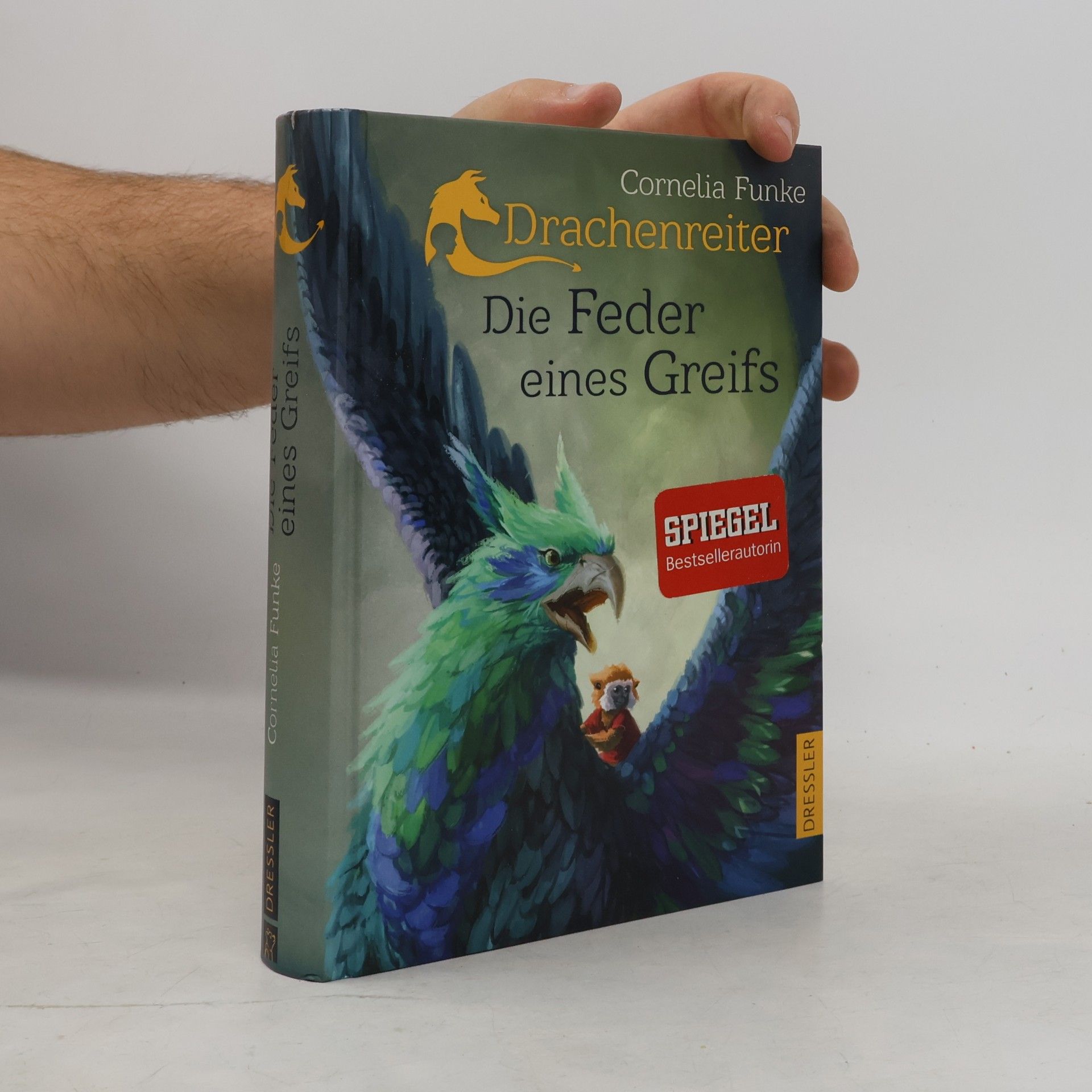 Cornelia Funke Drachenreiter : Die Feder eines Greifs