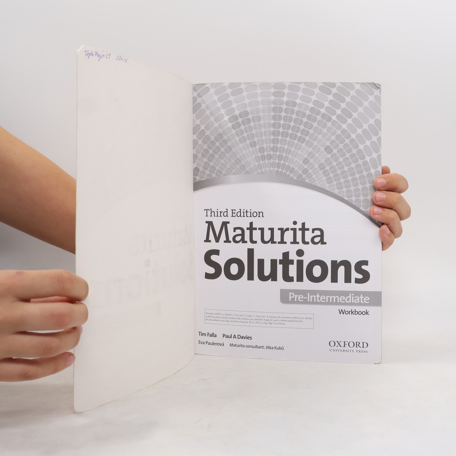 Tim Falla Maturita Solutions: Pre-Intermediate. Workbook