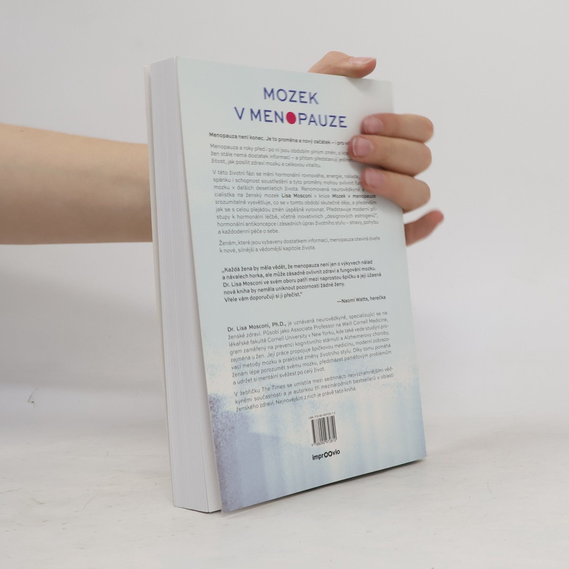 Lisa Mosconi Mozek v menopauze