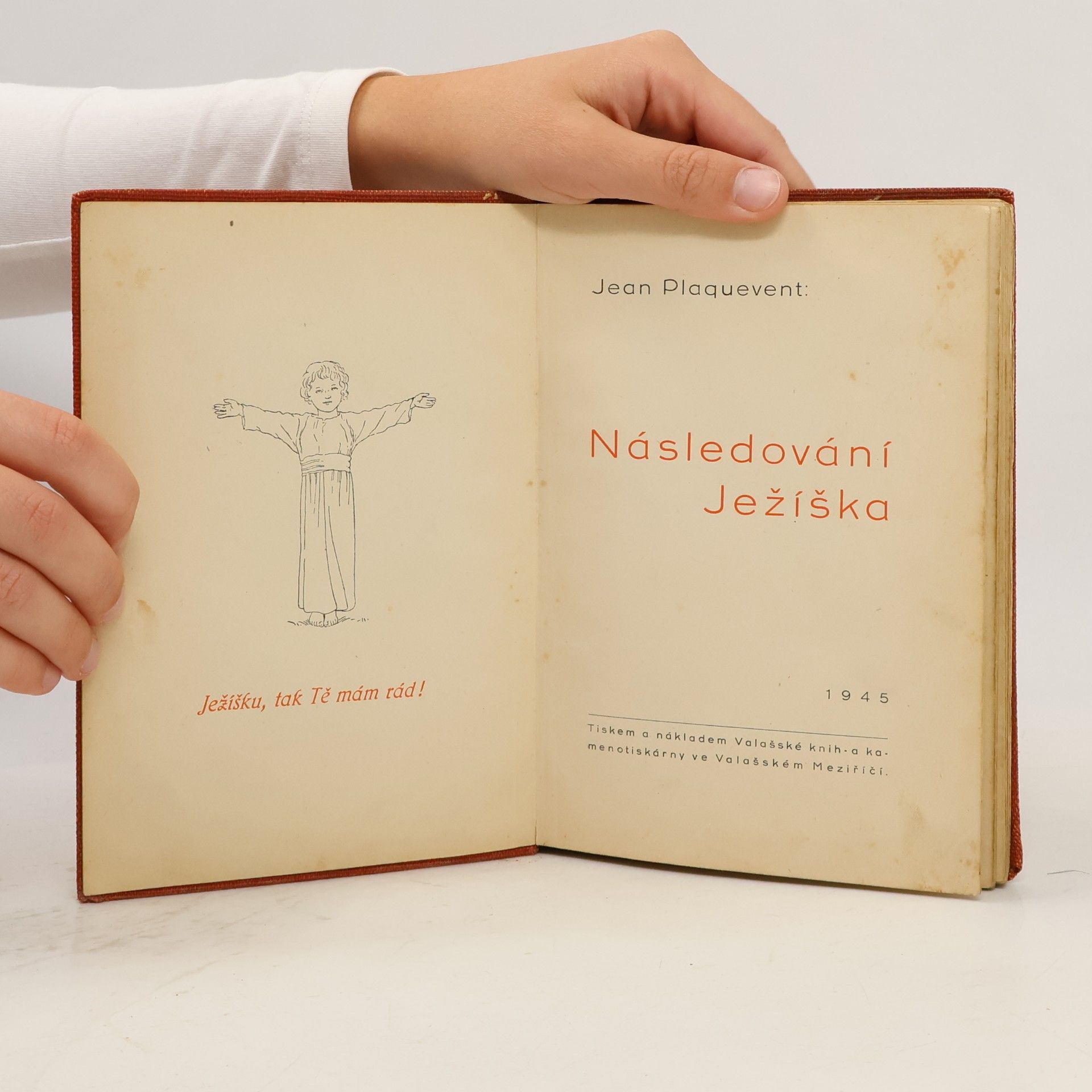Jean Plaquevent Následování Ježíška