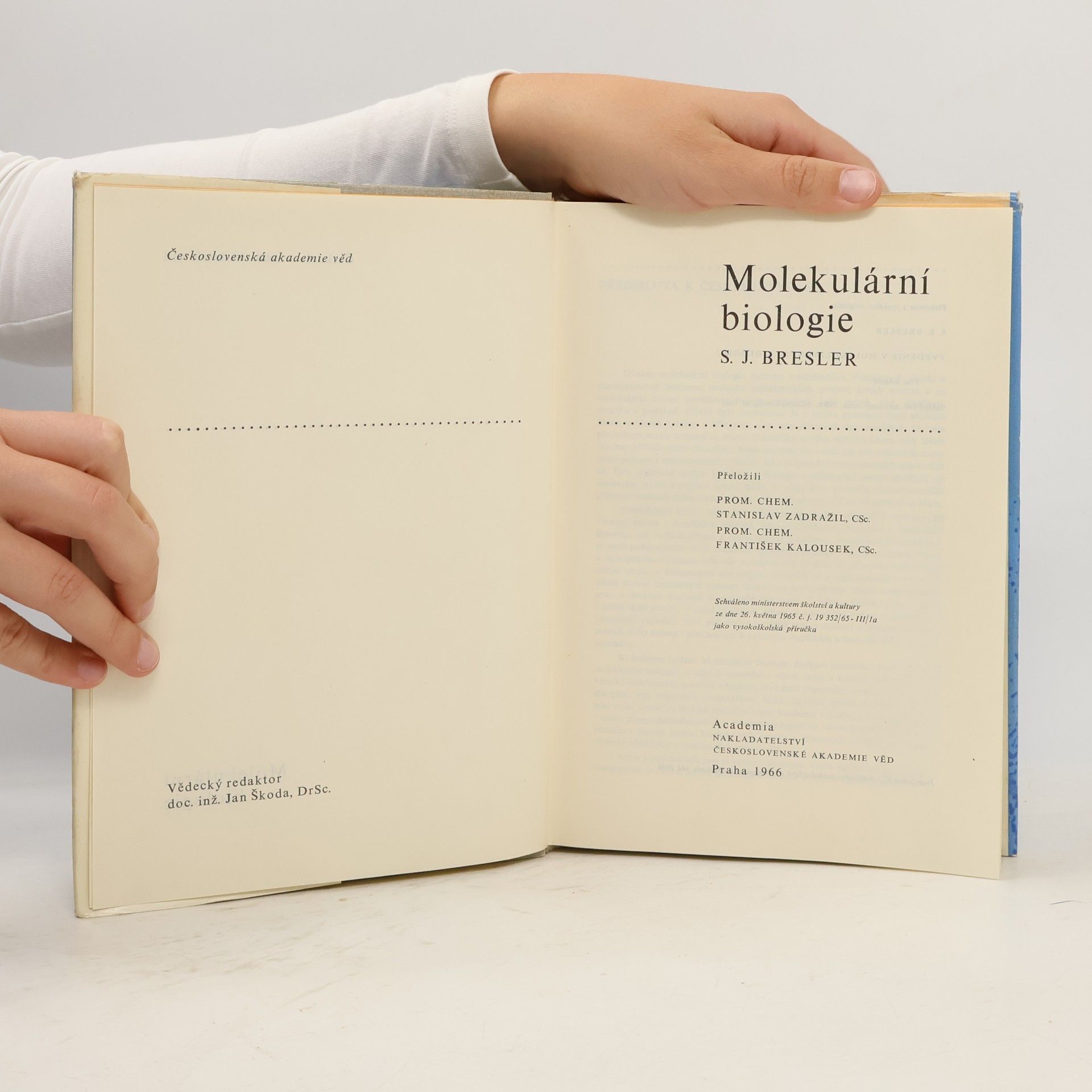 S. J. Bresler Molekulární biologie