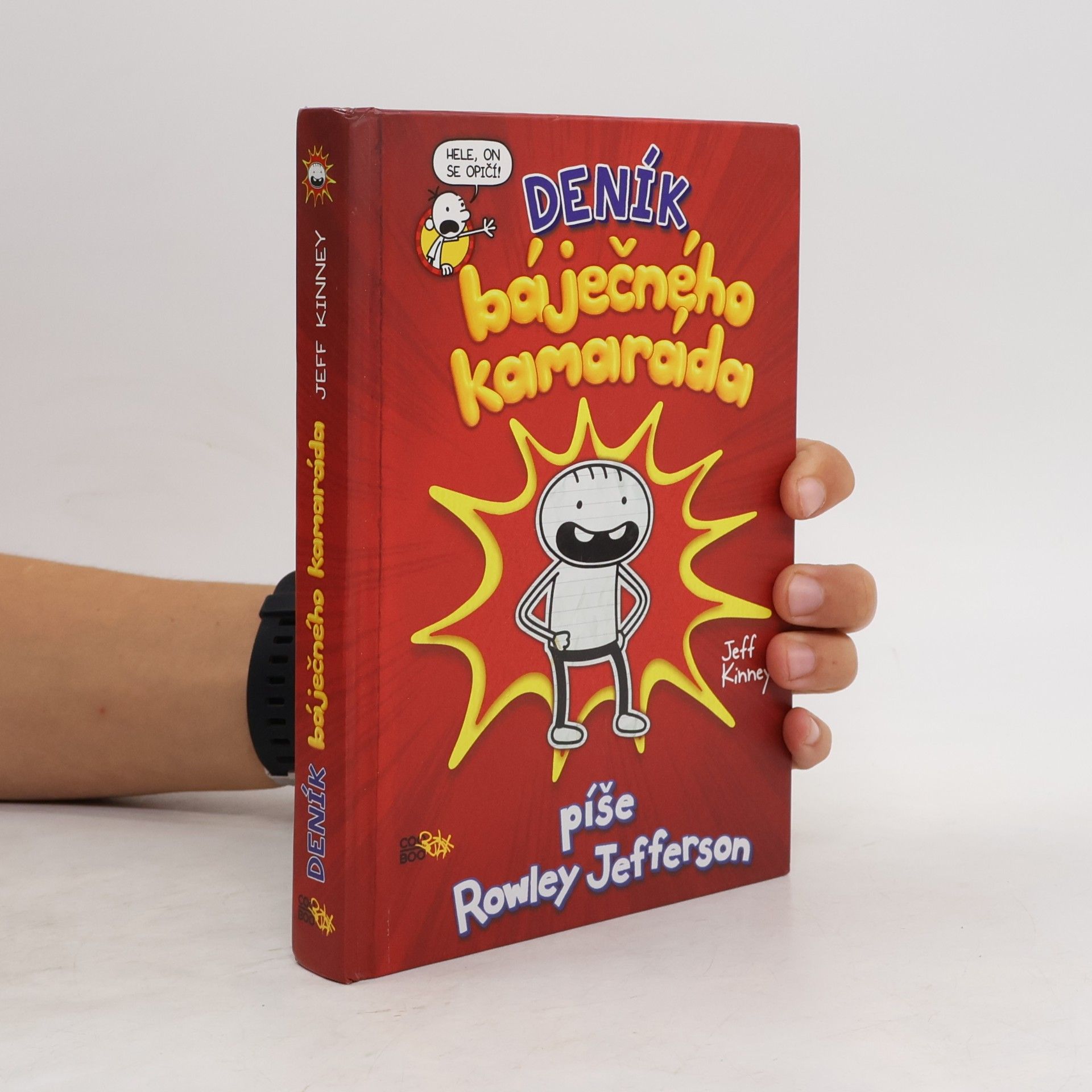 Jeff Kinney Deník báječného kamaráda. Píše Rowley Jefferson