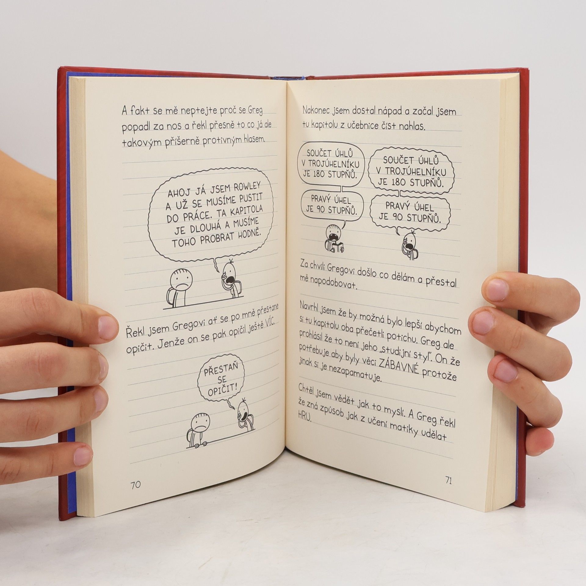 Jeff Kinney Deník báječného kamaráda. Píše Rowley Jefferson