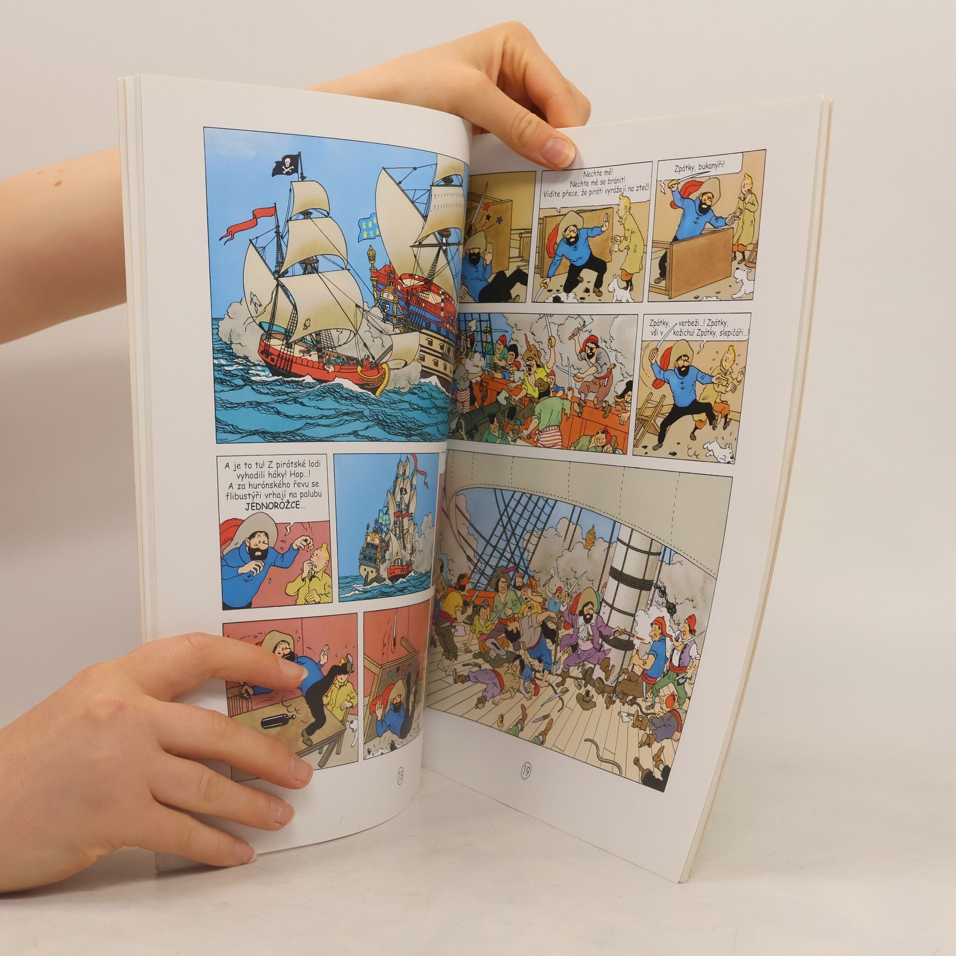 Hergé Tajemství jednorožce