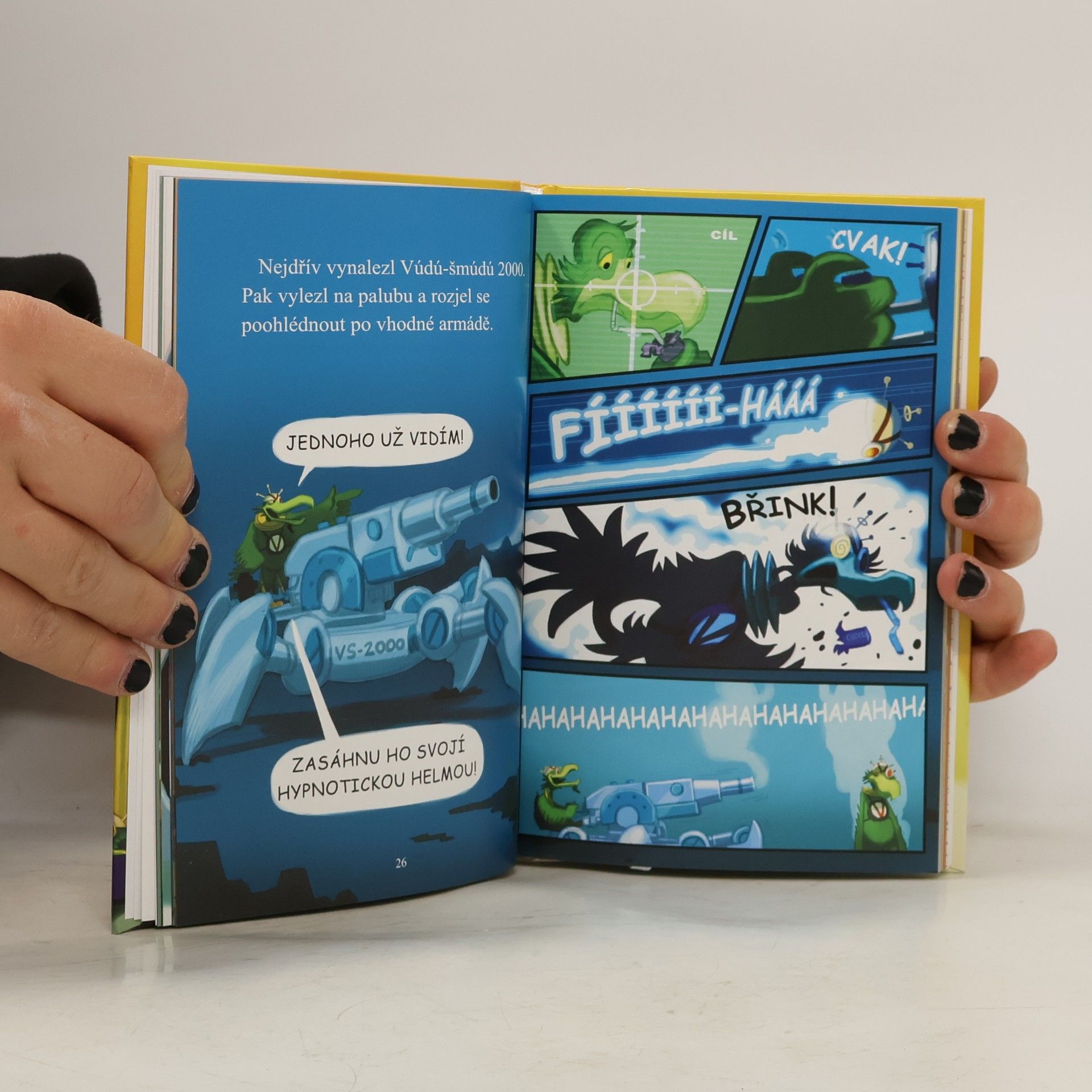 Dav Pilkey Nejmocnější robot Rickyho Ricotty vs. ďábelští supové z Venuše