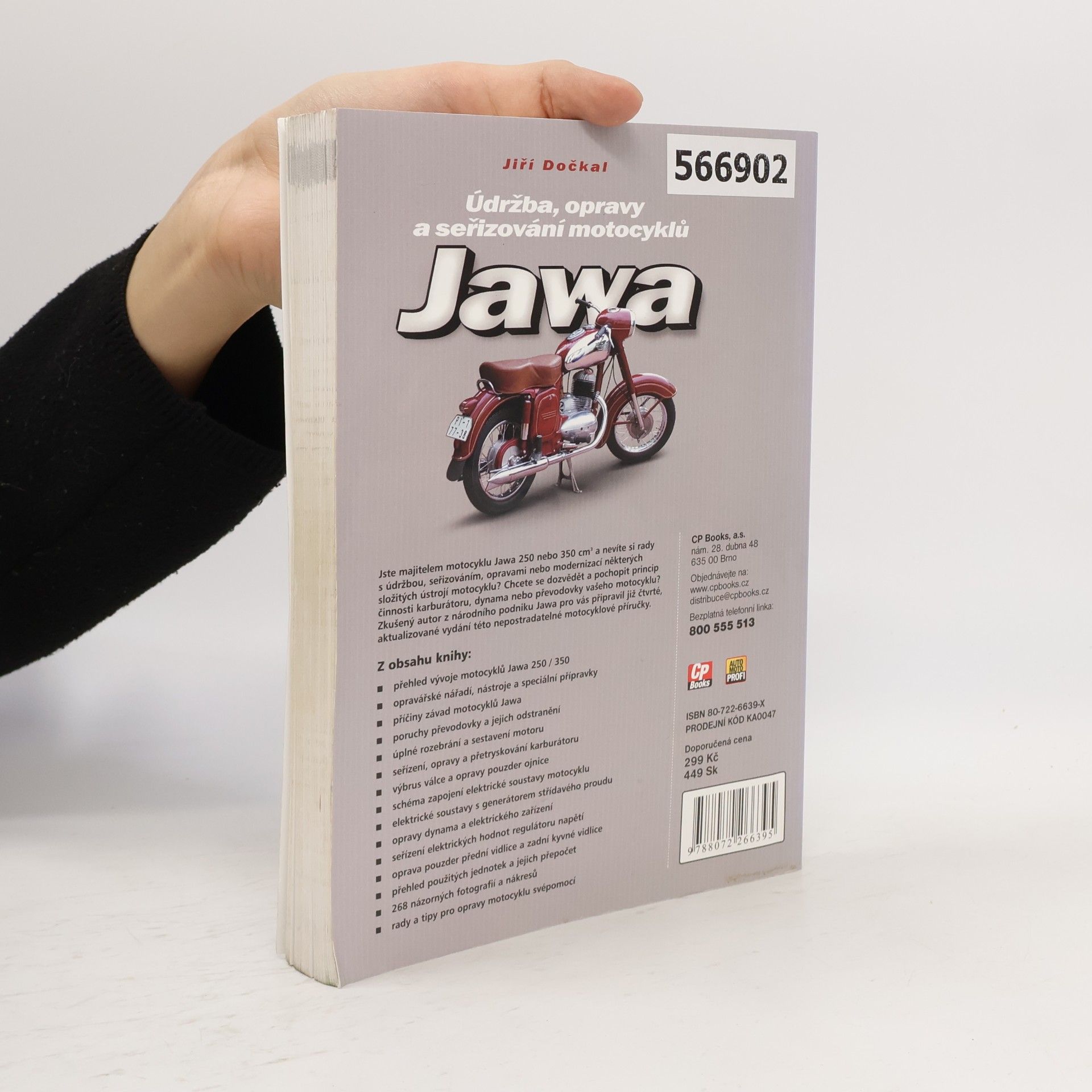 Jiří Dočkal Údržba, opravy a seřizování motocyklů Jawa