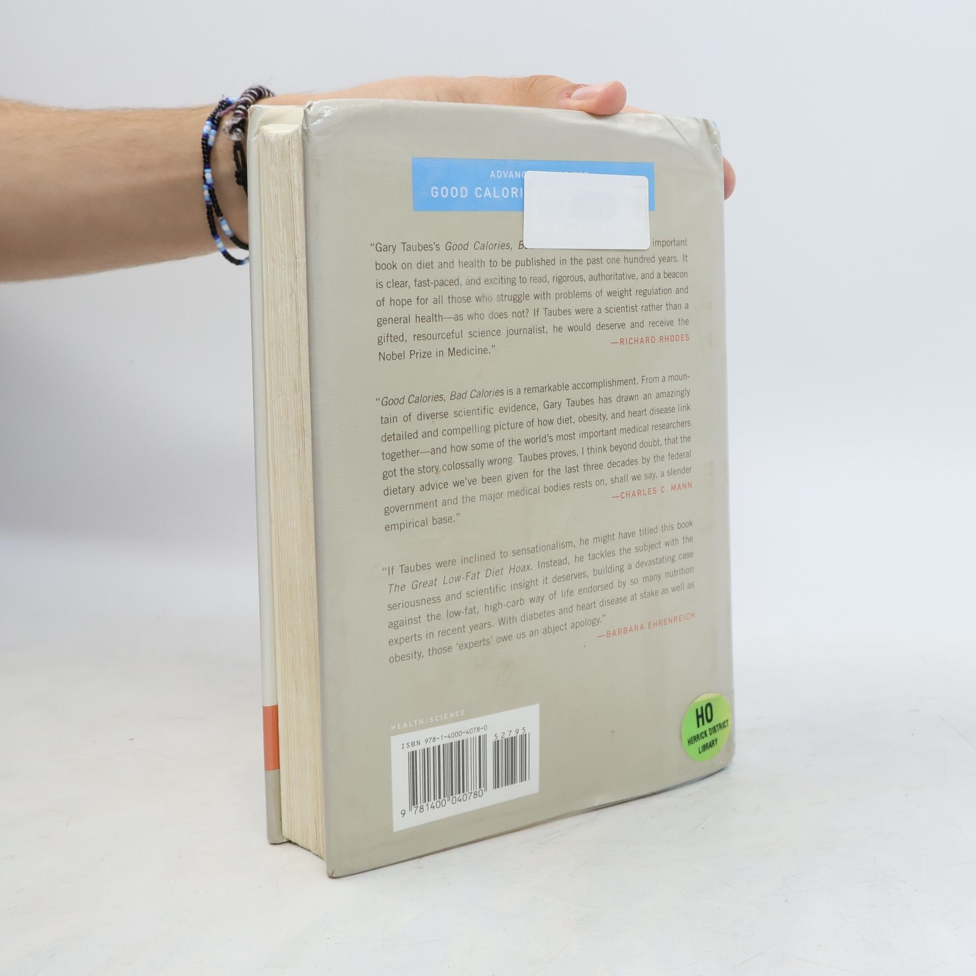 Gary Taubes Good Calories, Bad Calories