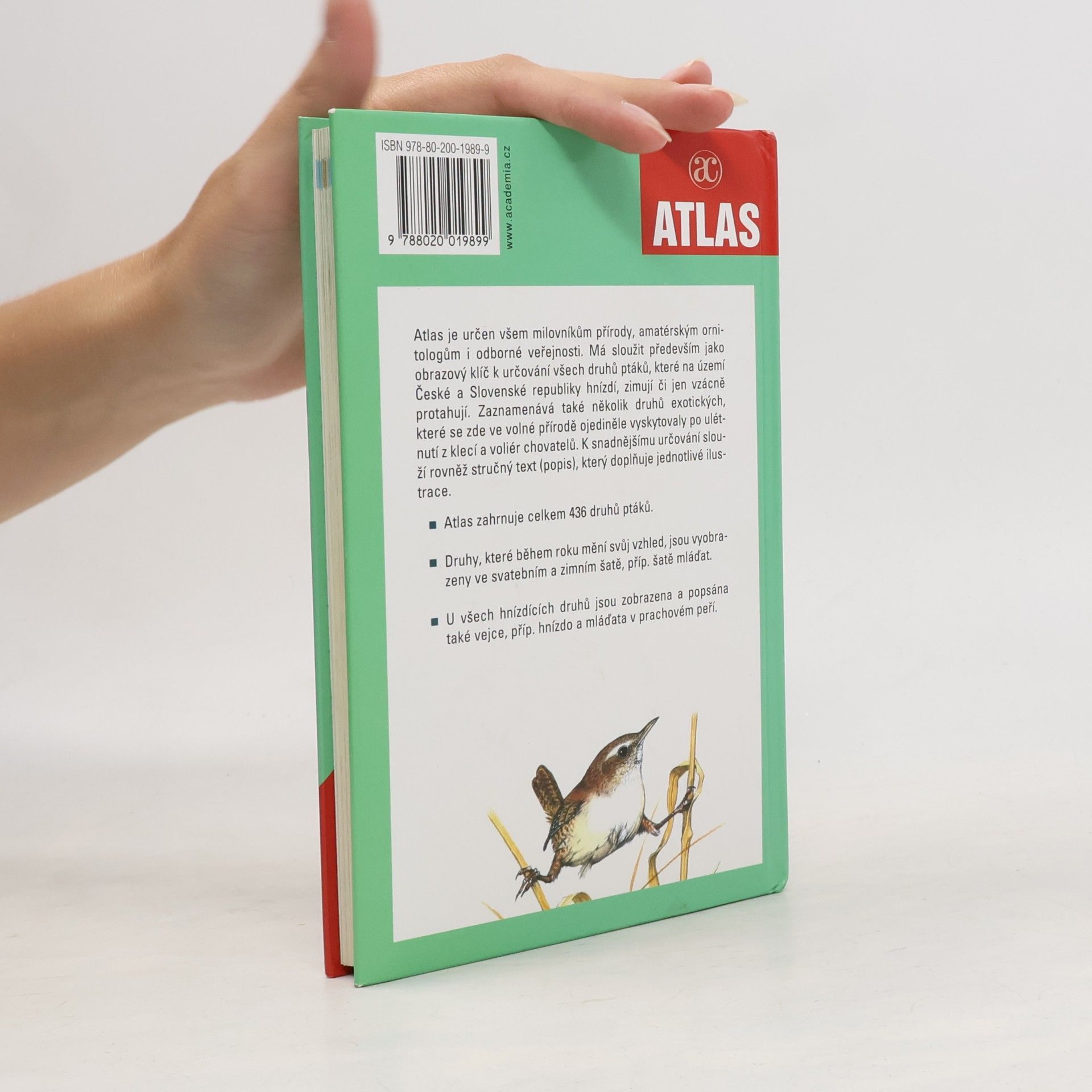 Jan Dungel Atlas ptáků České a Slovenské republiky