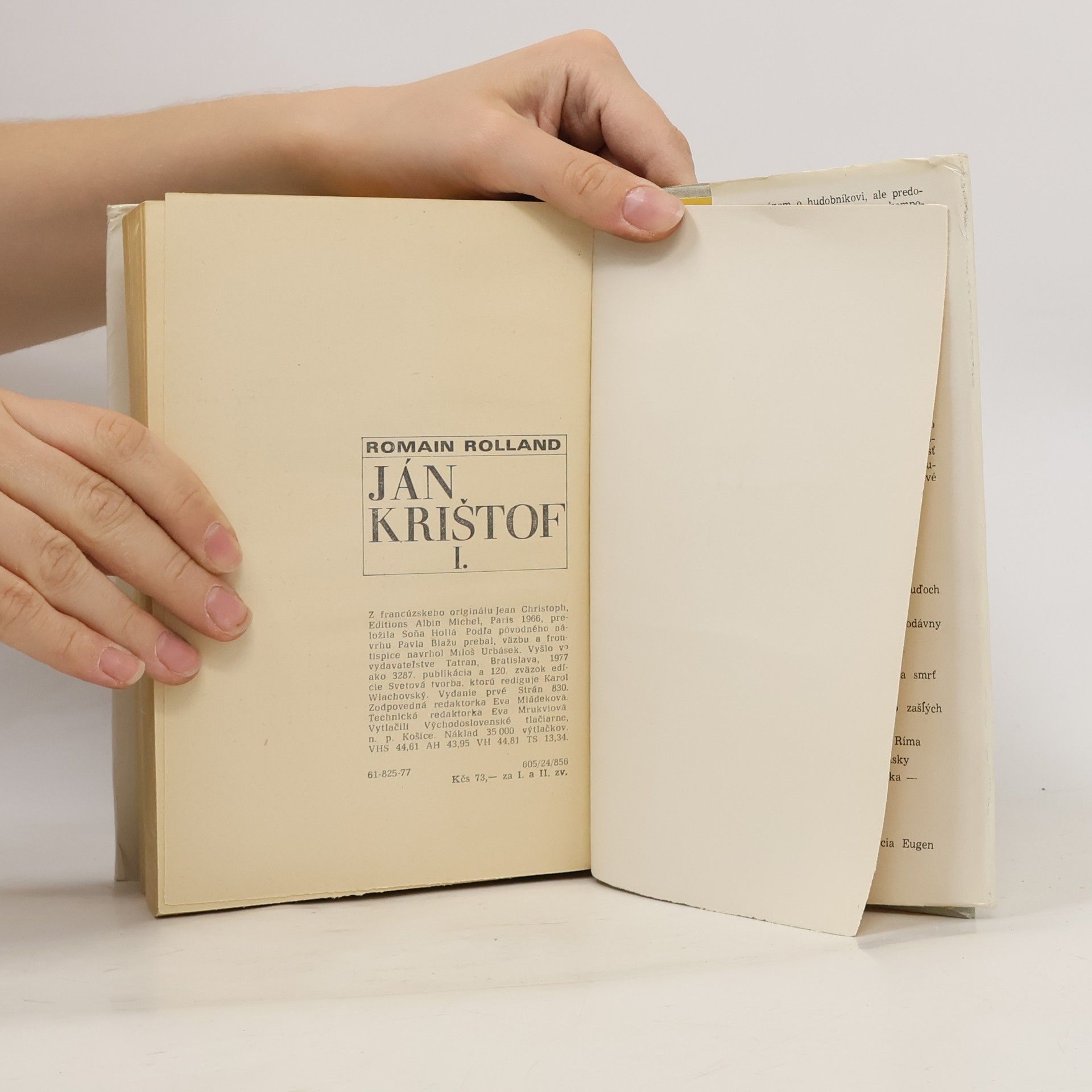 Romain Rolland Ján Krištof I.
