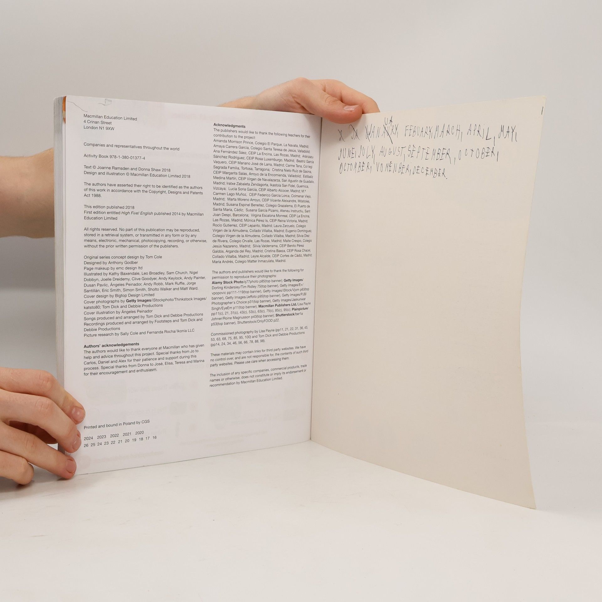 Donna Shaw Give Me Five! Level 2 Activity Book
