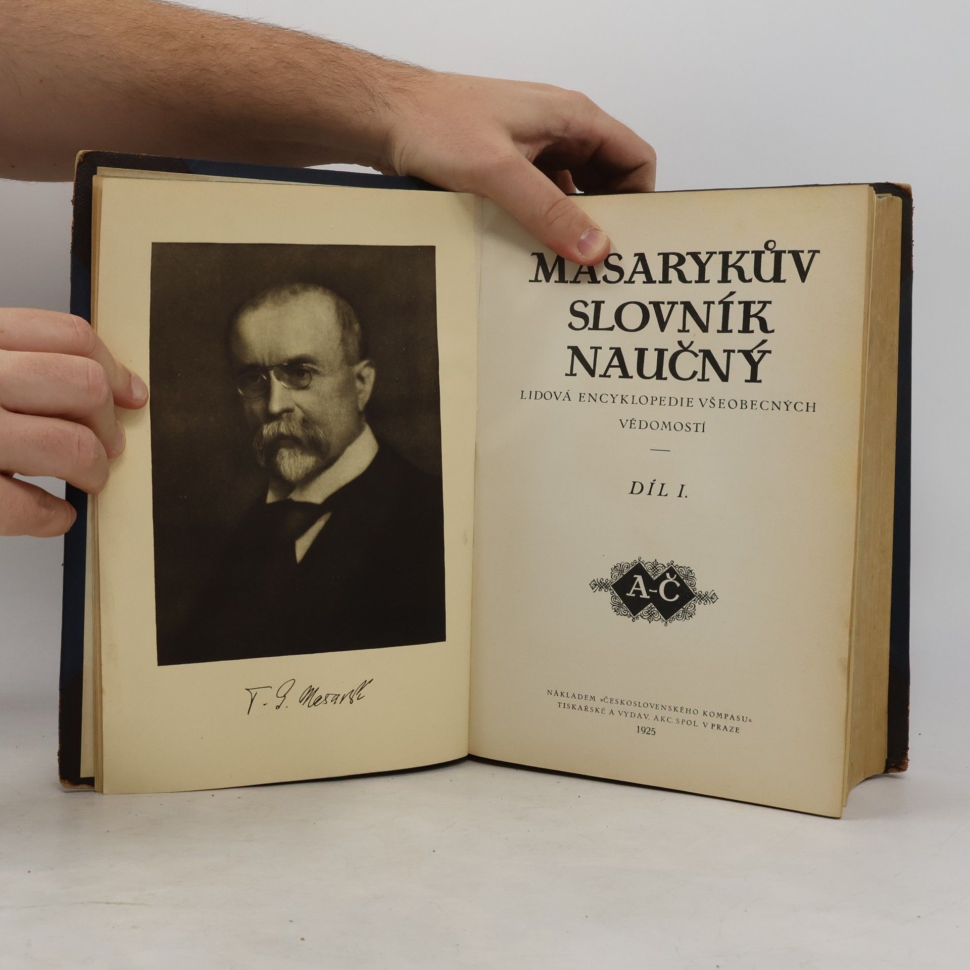 Emanuel Rádl Masarykův slovník naučný 1. A-Č