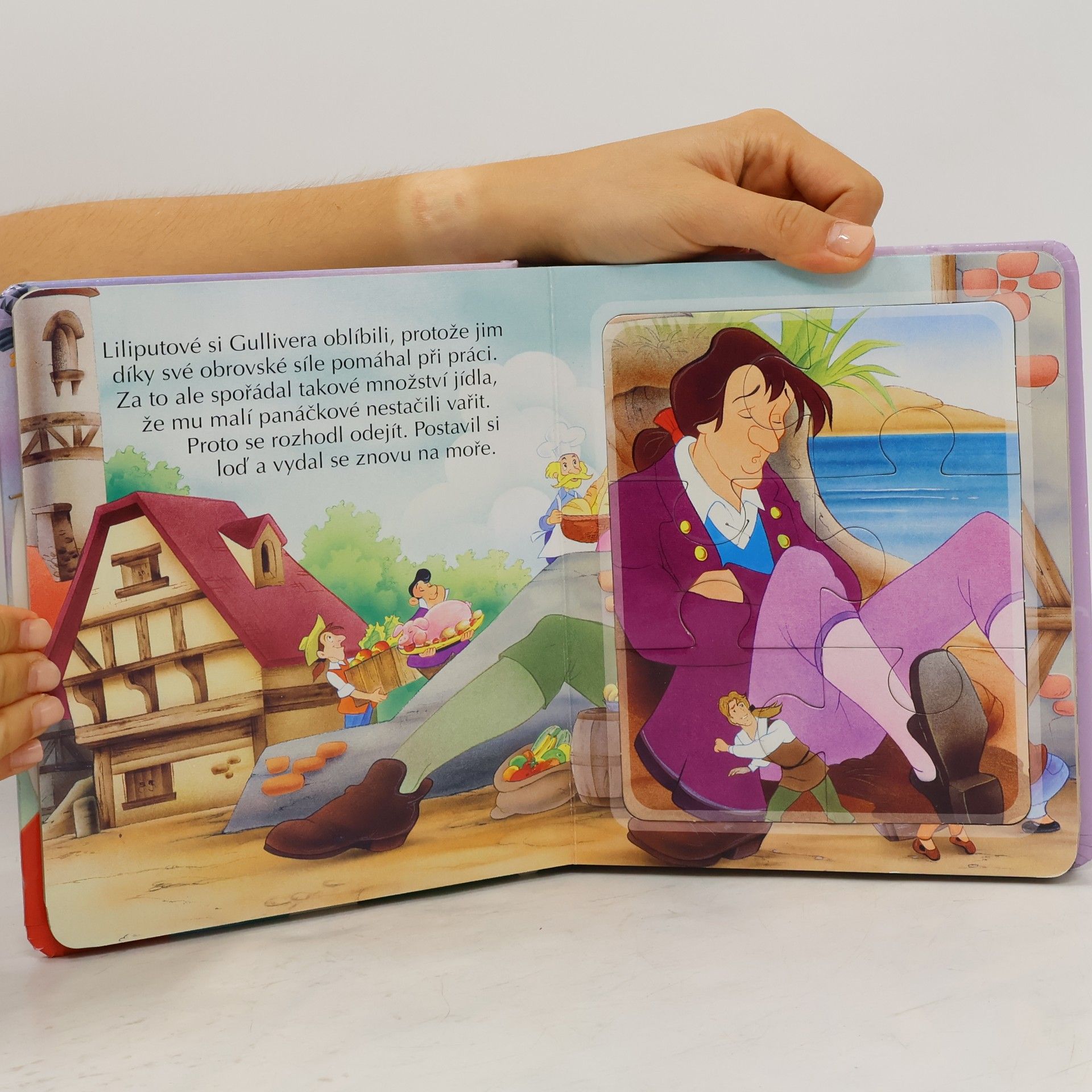 Autores varios Gulliverovy cesty: pohádka s puzzle