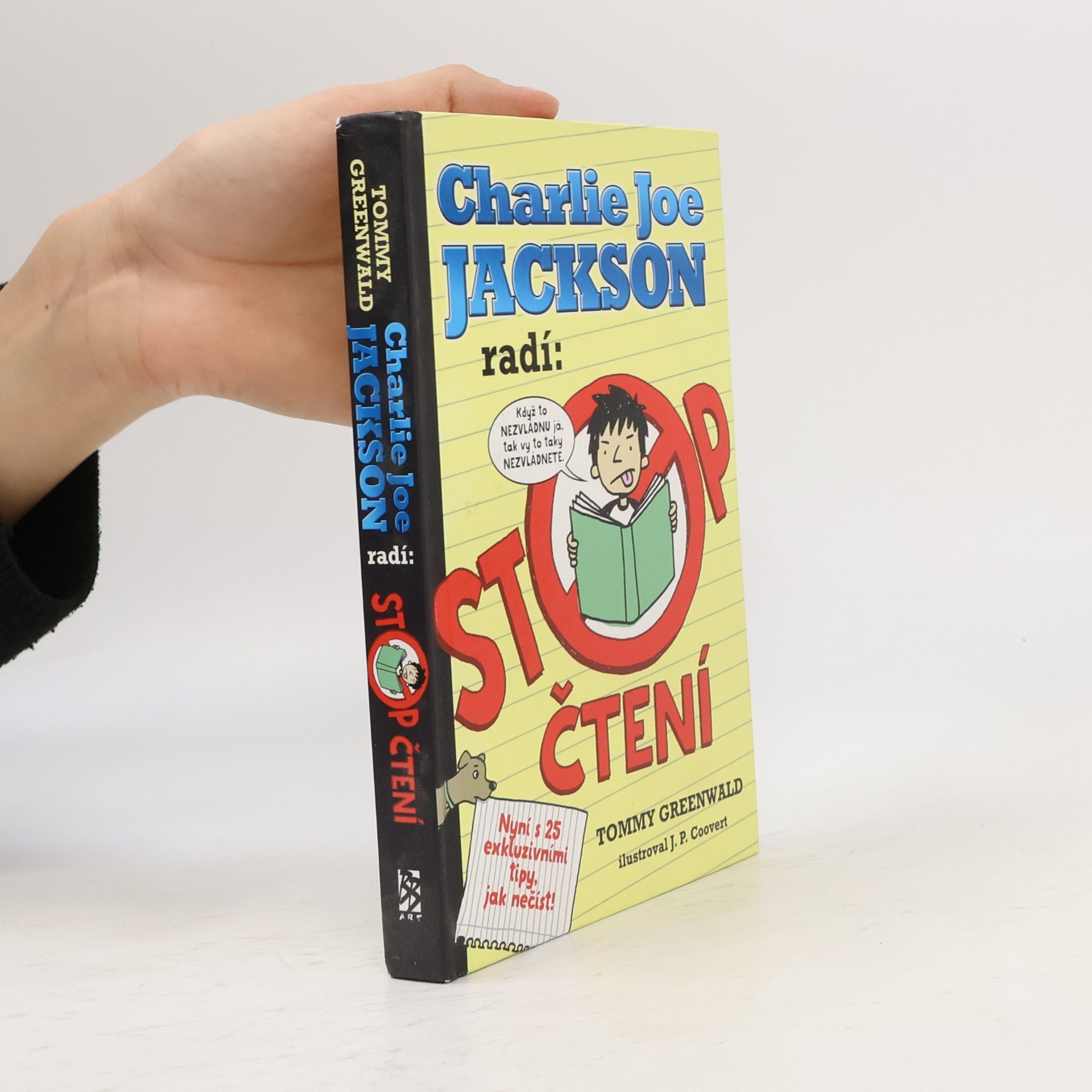 Tom Greenwald Charlie Joe Jackson radí: stop čtení