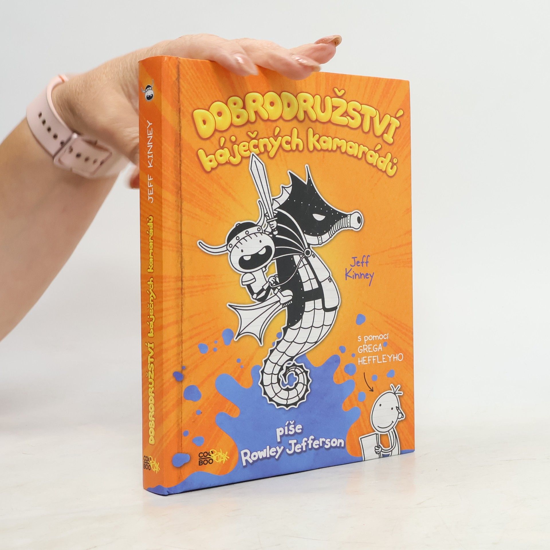 Jeff Kinney Dobrodružství báječných kamarádů. Píše Rowley Jefferson