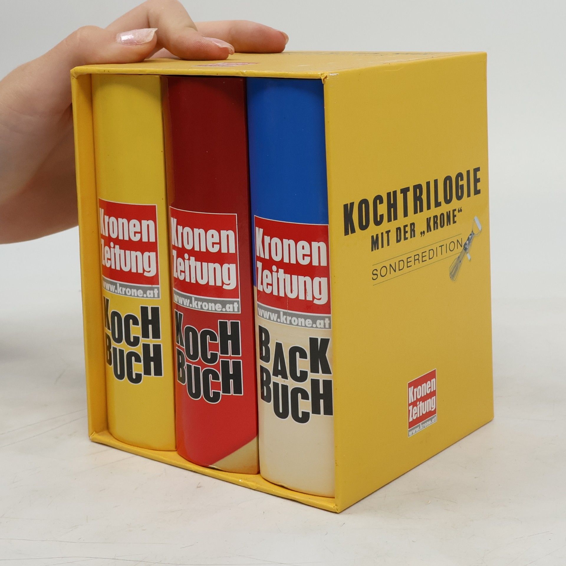 Various authors Kochtrilogie mit der „Krone“. Back Buch