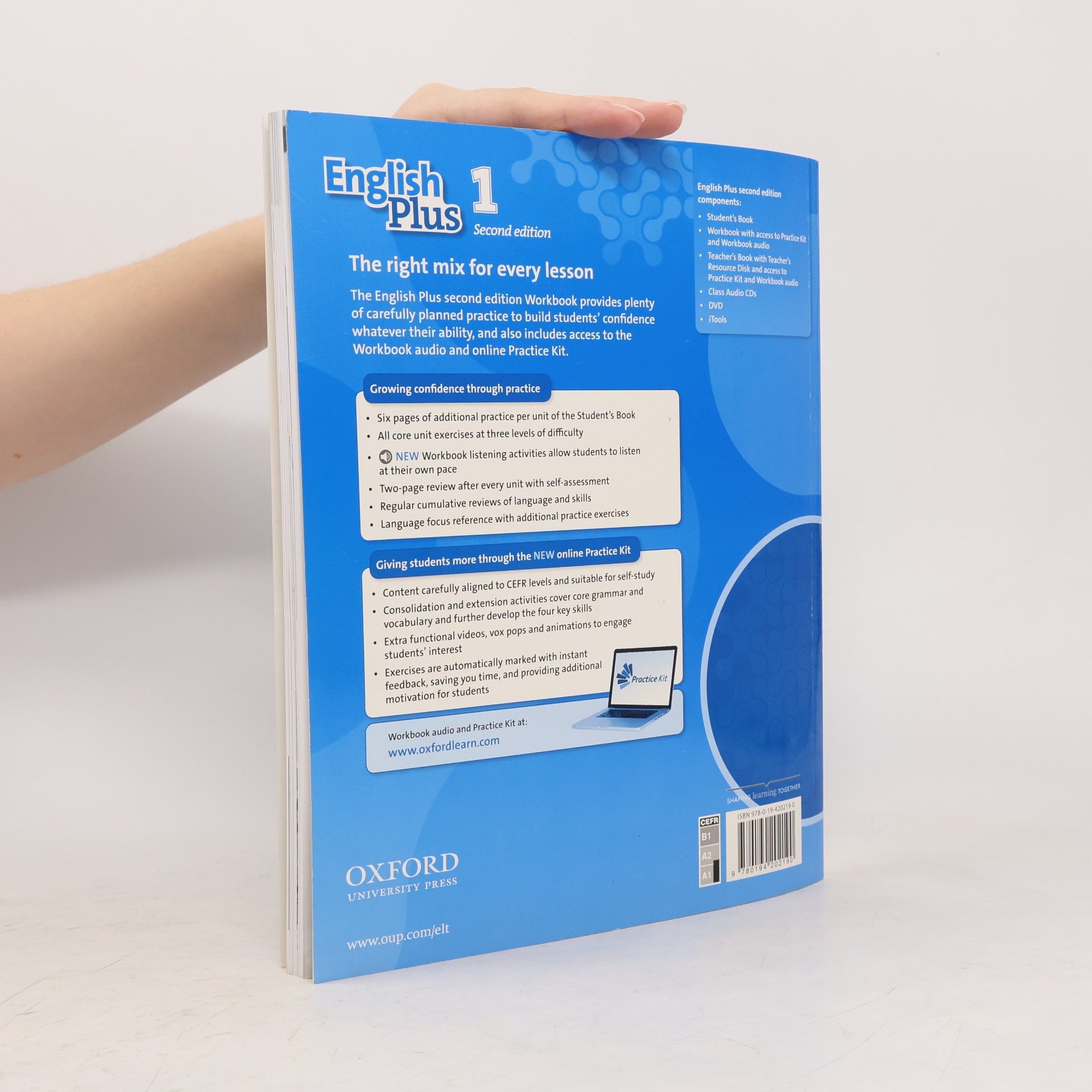 Wetz Ben English Plus 1 Workbook with Access to Audio and Practice Kit (2nd)
