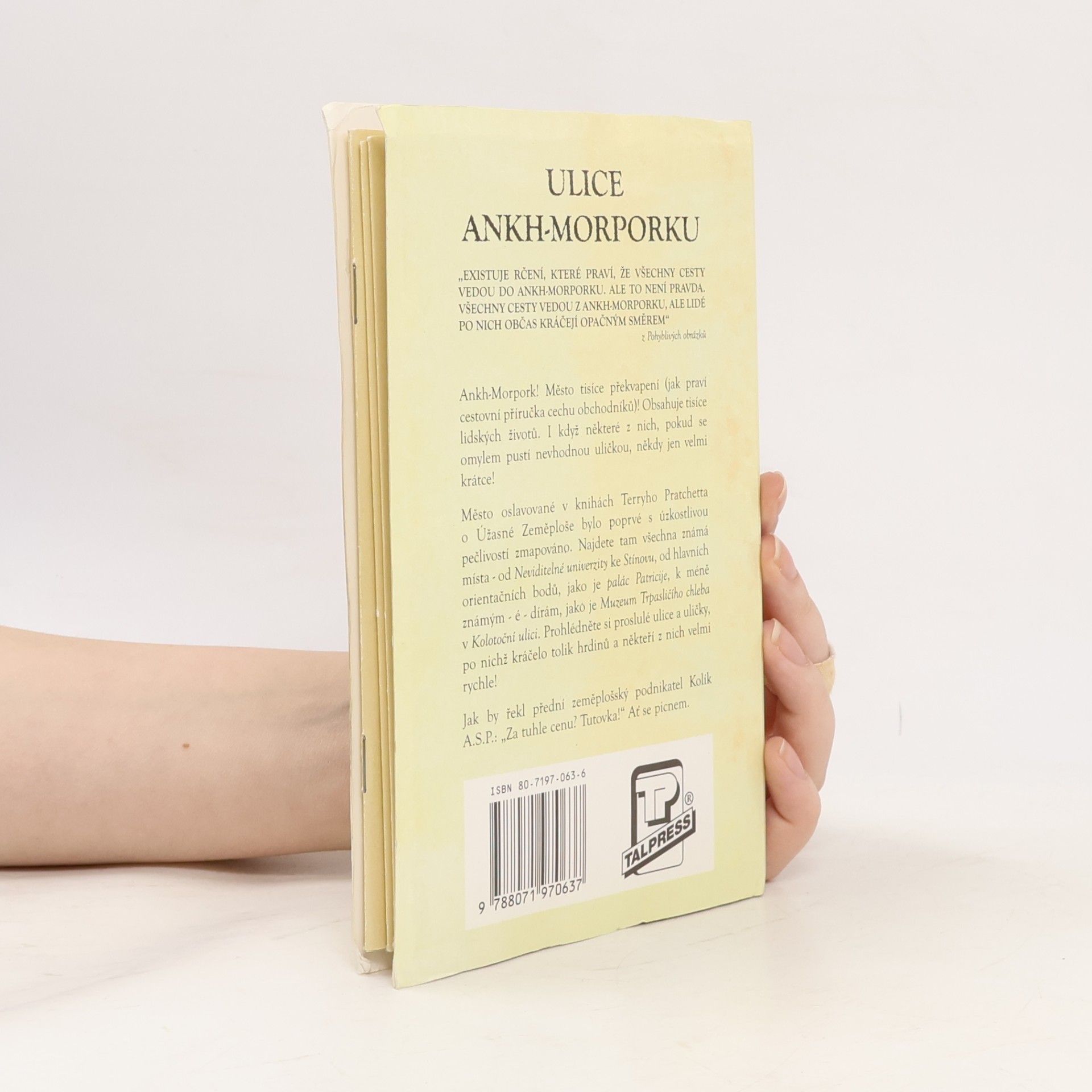 Terry Pratchett Ulice Ankh-Morporku