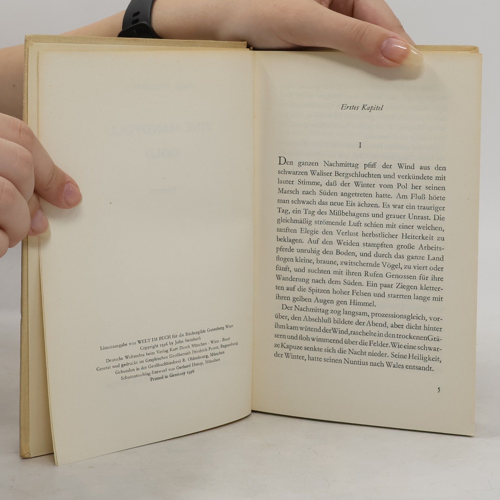 John Steinbeck Eine Handvoll Gold