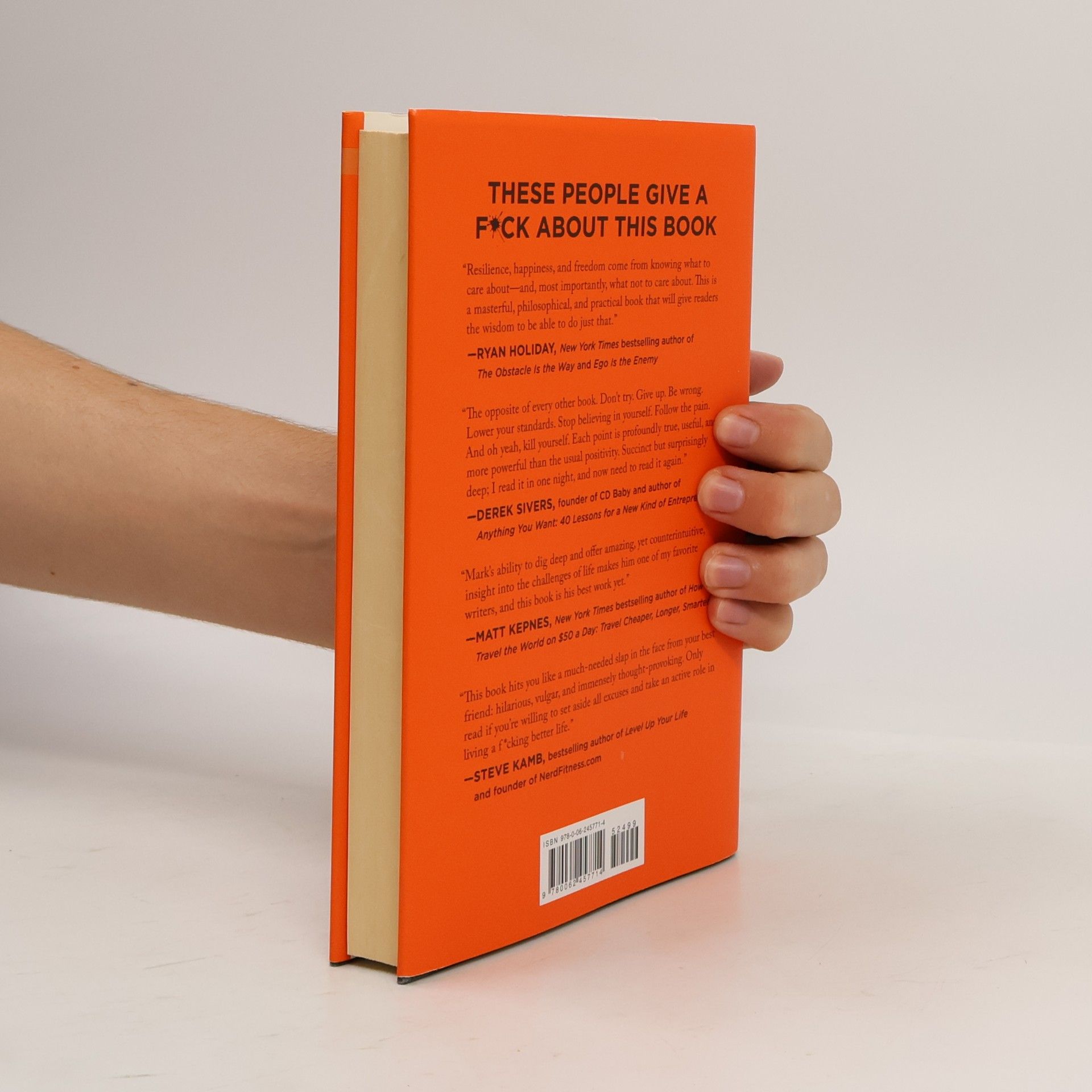Mark Manson The Subtle Art of Not Giving a Fuck