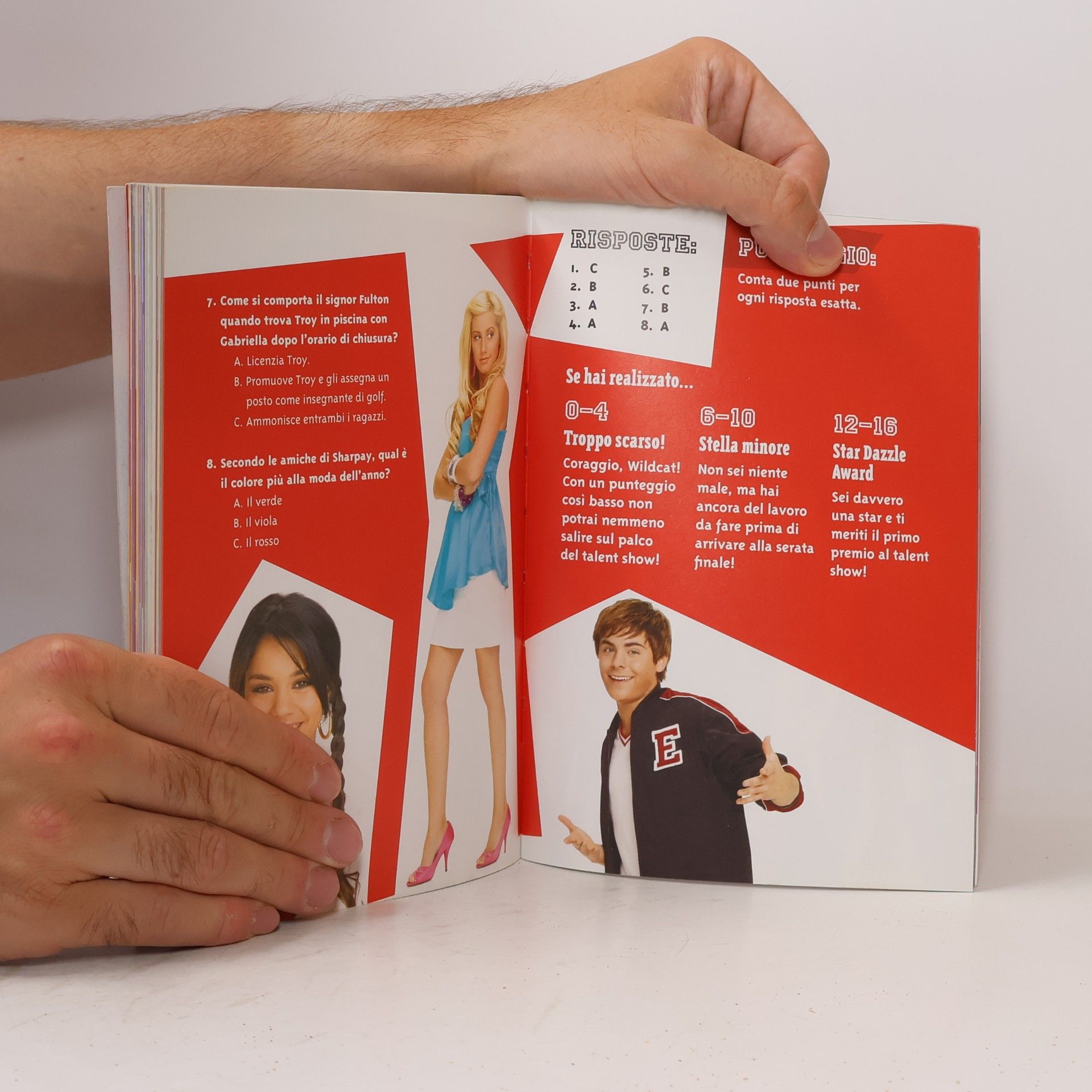 Walt Disney High School Musical: Quiz Book. Con gadget