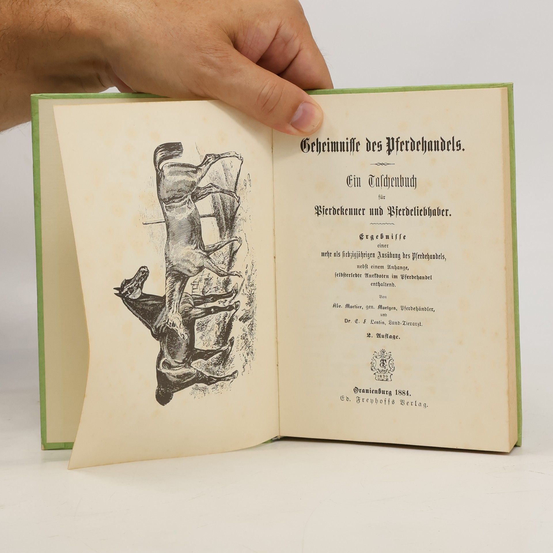 Abr. Mortier Geheimnisse des Pferdehandels