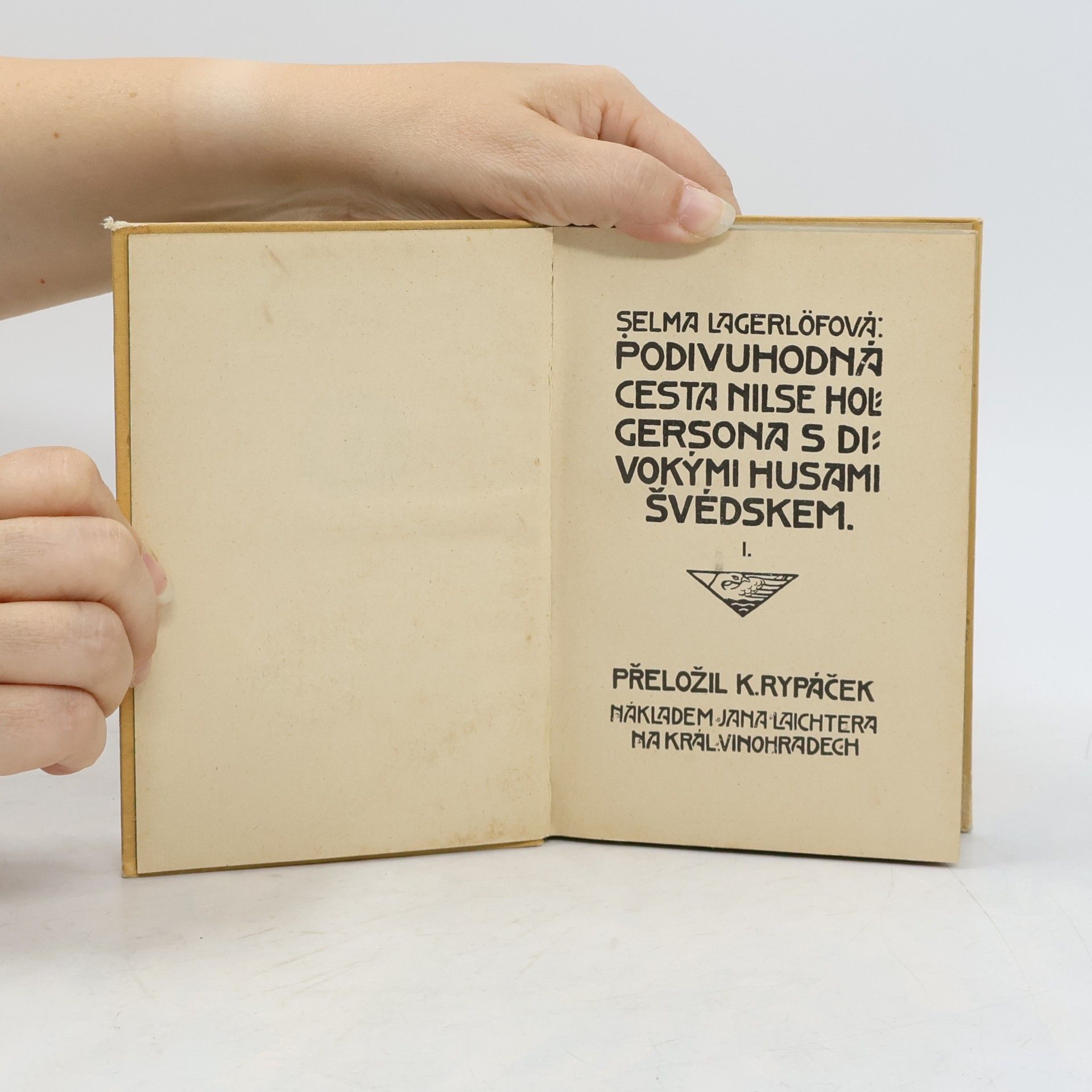 Selma Lagerlöf Podivuhodná cesta I.
