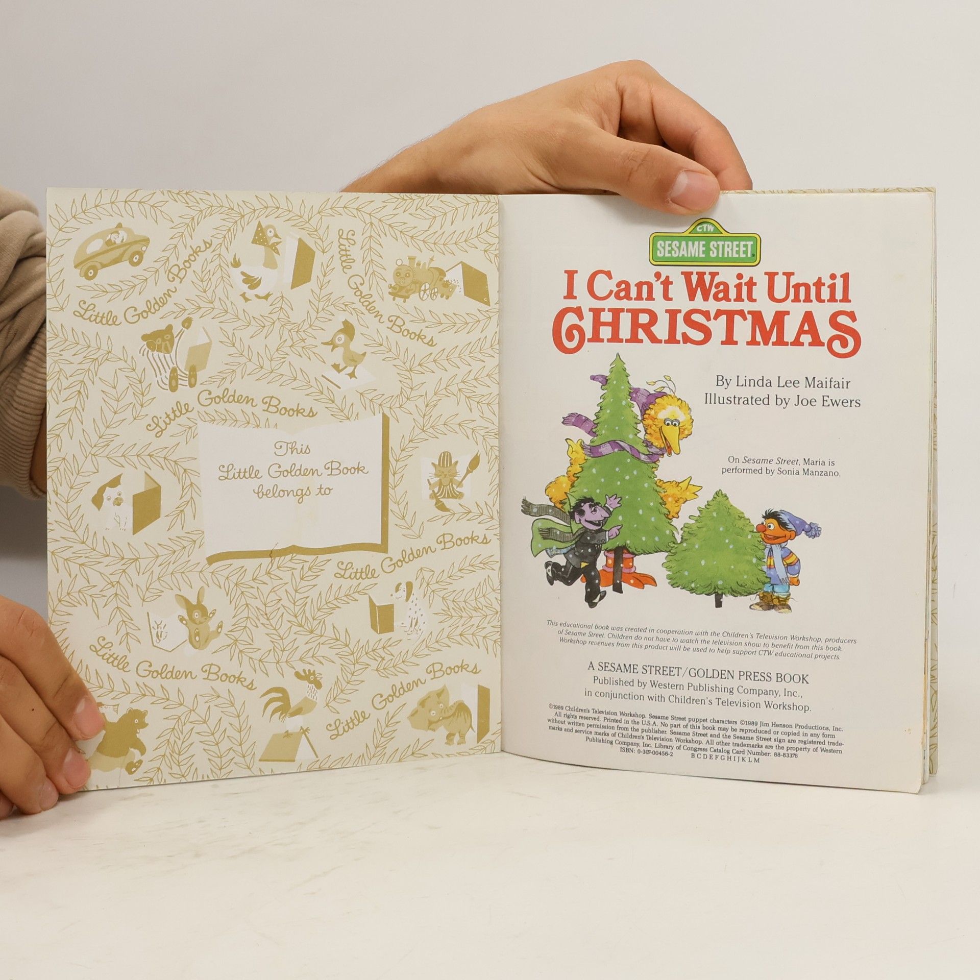 Joe Ewers Sesame Street: I Can't Wait Until Christmas