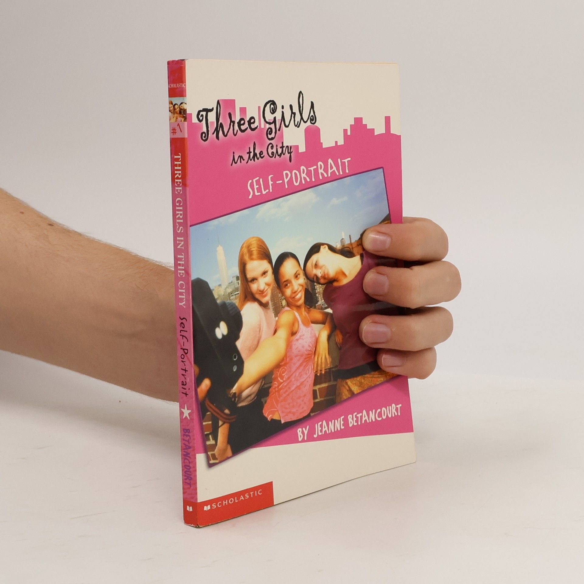 Jeanne Betancourt Three Girls in the City - 1: Self-Portrait