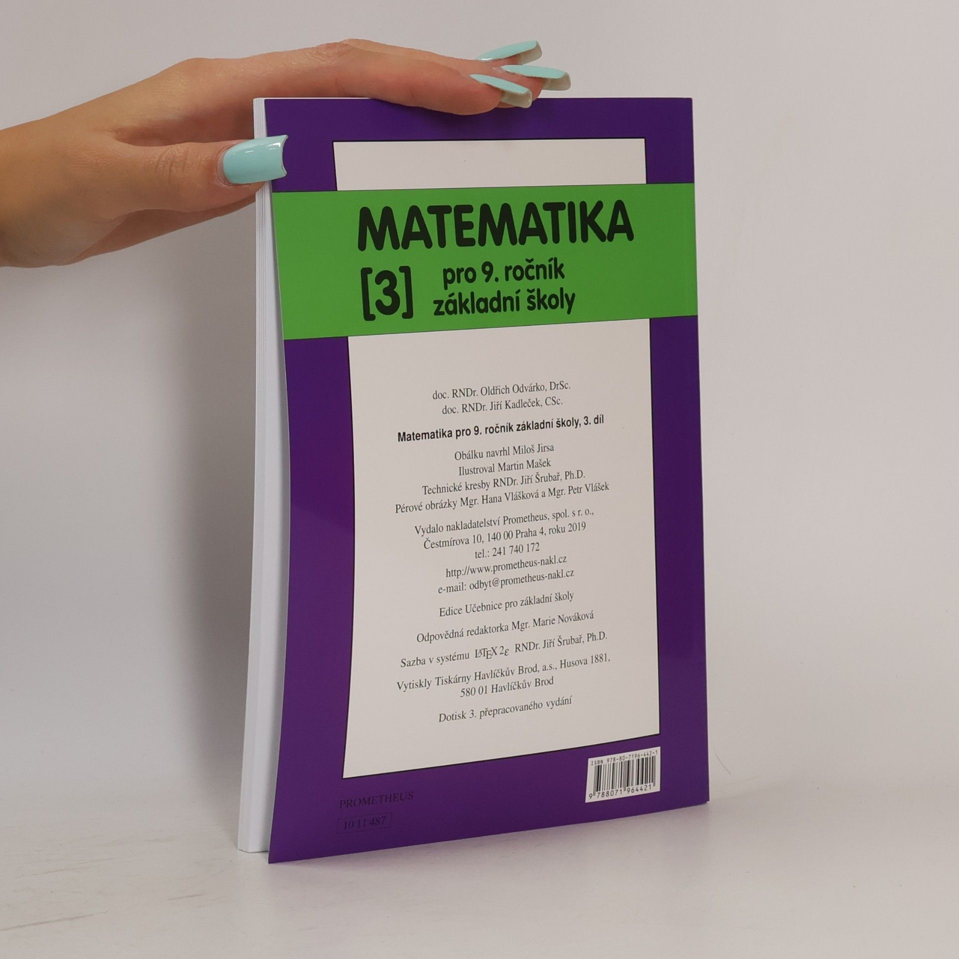 Oldřich Odvárko Matematika pro 9. ročník základní školy: Finanční matematika 3. díl