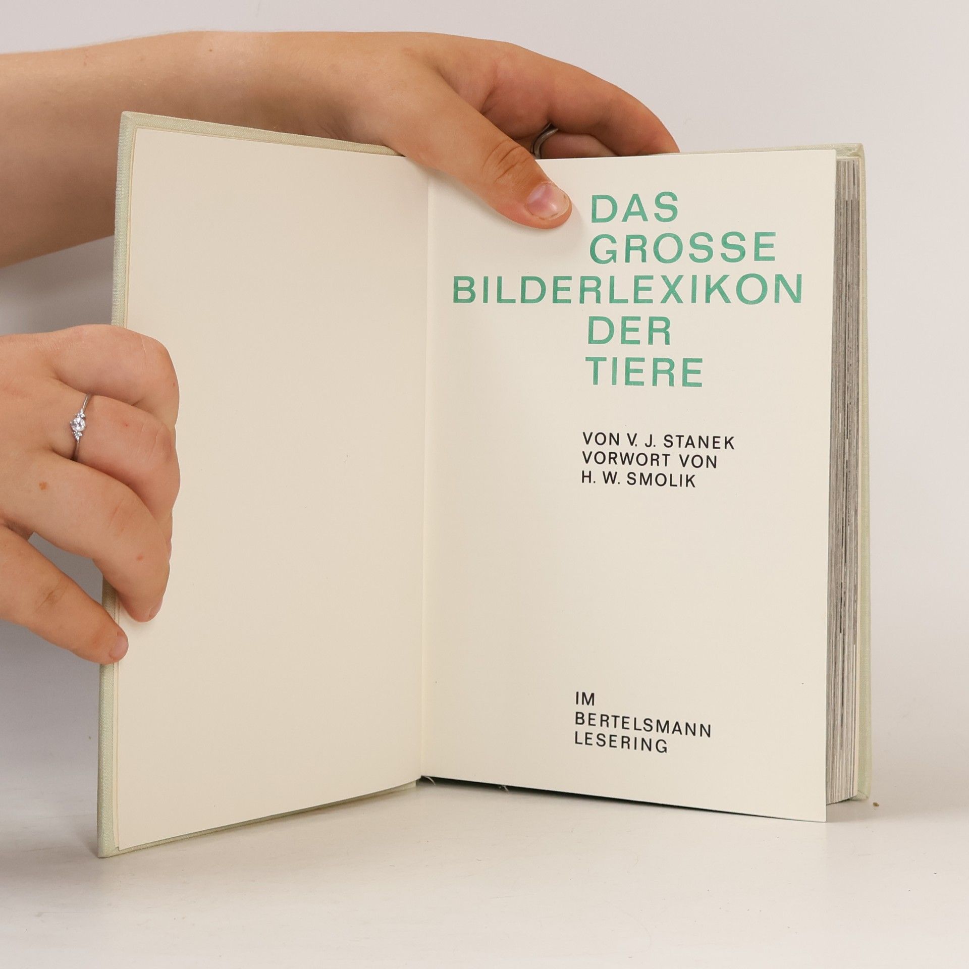 Václav Jan Staněk Das große Bilder lexikon der Tiere
