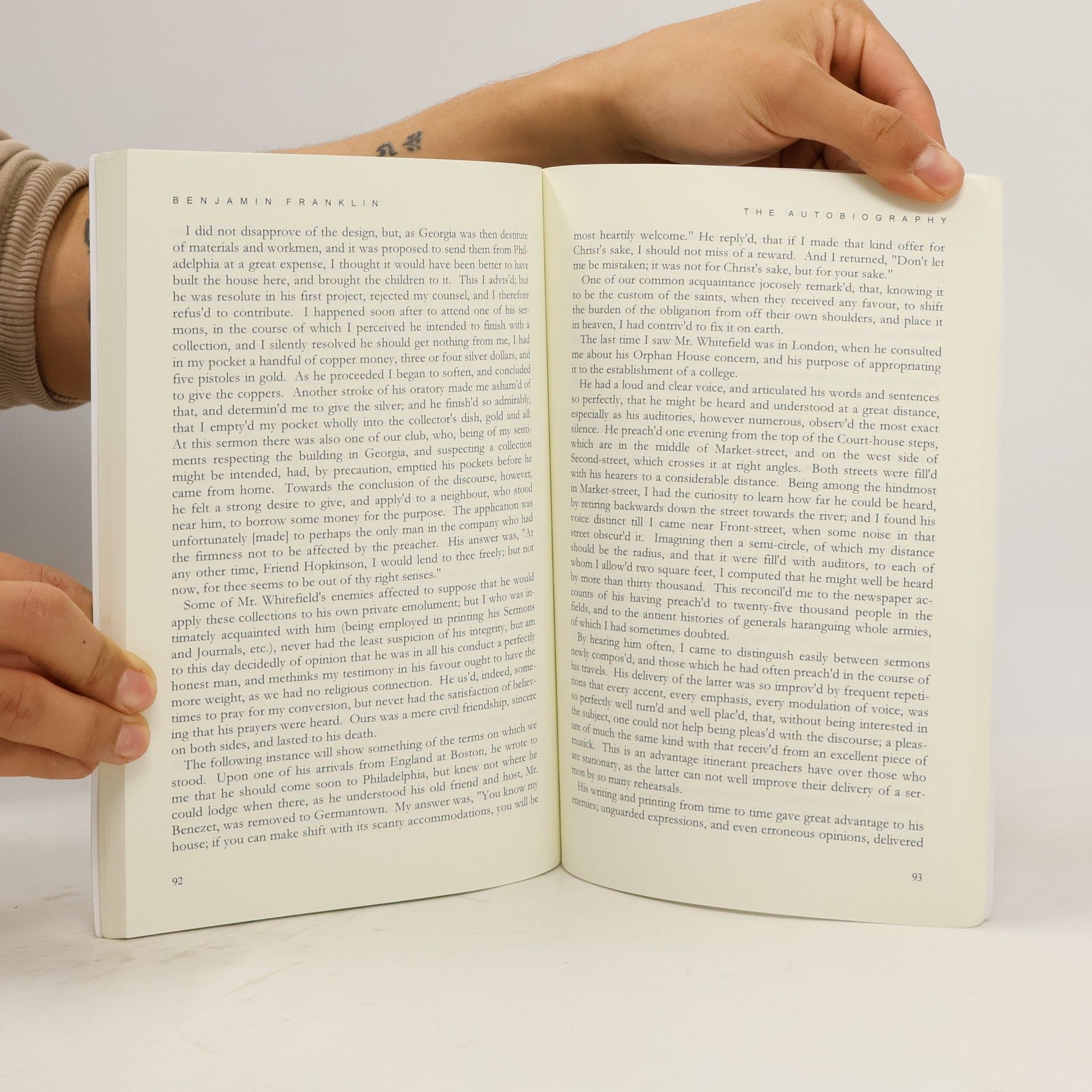 Benjamin Franklin Autobiography of Benjamin Franklin