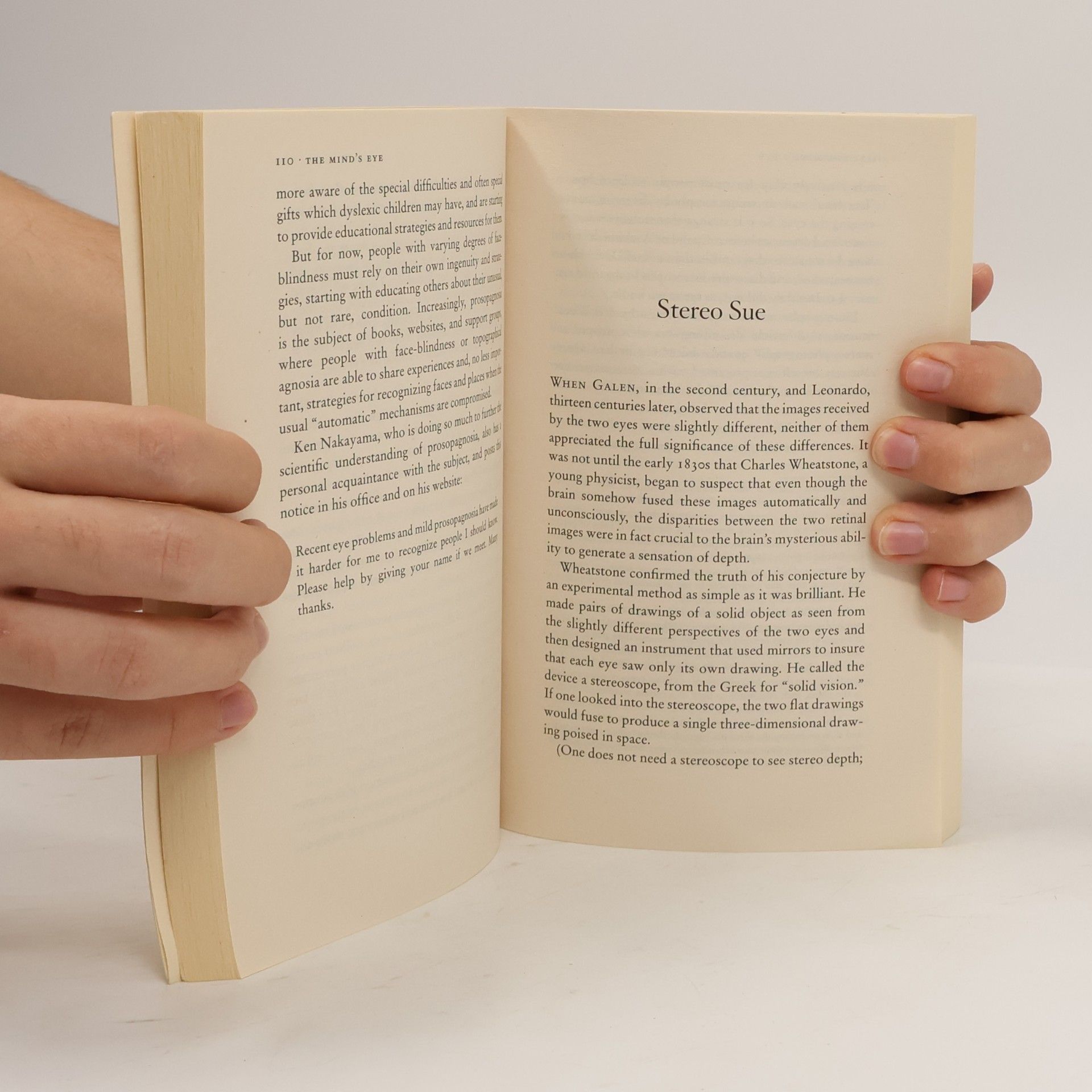 Oliver Sacks The Mind's Eye