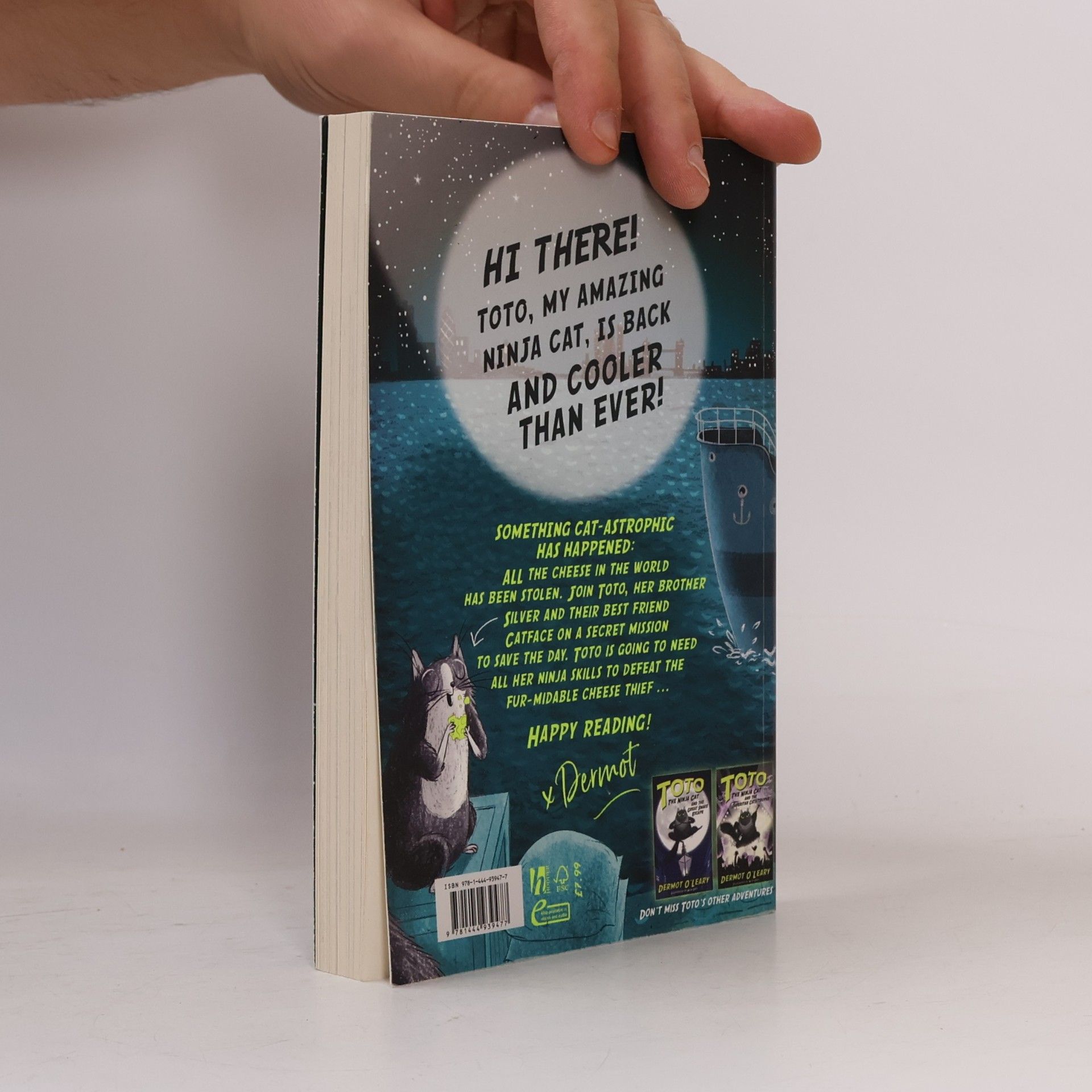 Dermot O\'Leary Toto the Ninja Cat and the Incredible Cheese Heist