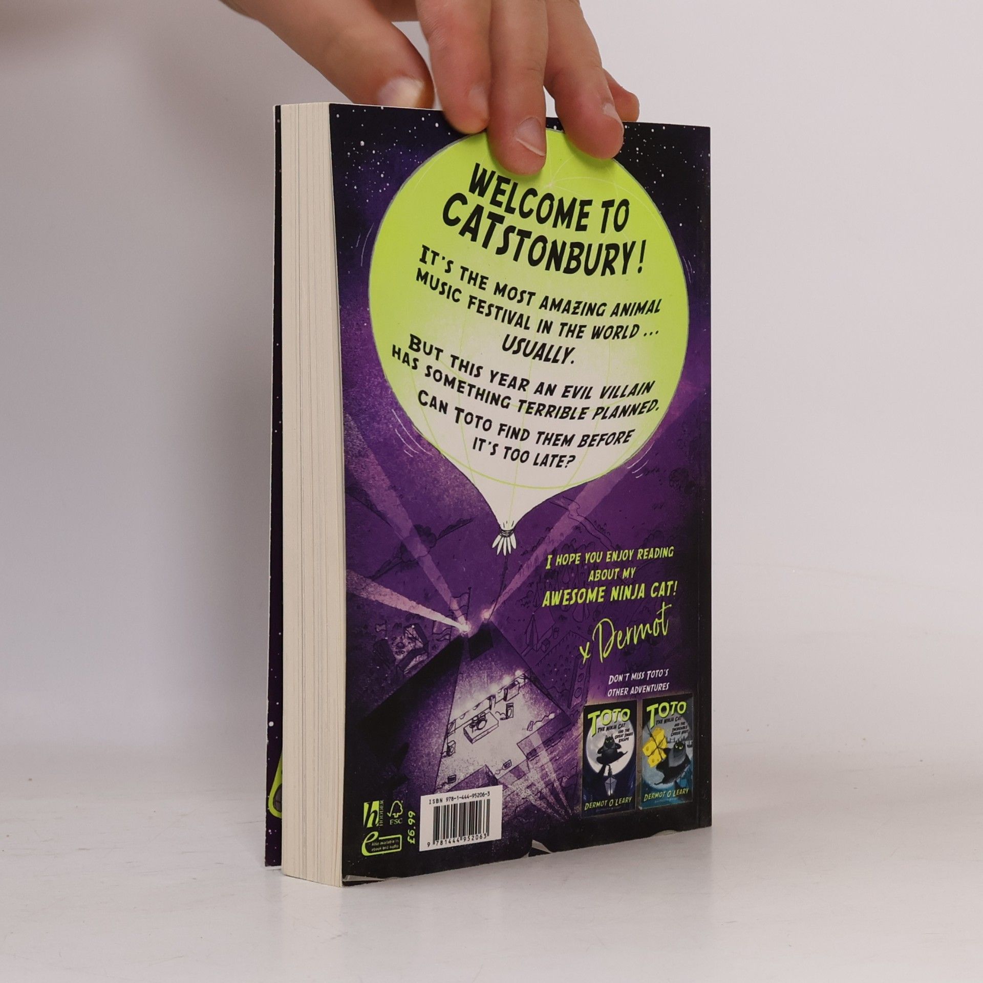 Dermot O\'Leary Toto the Ninja Cat and the Superstar Catastrophe