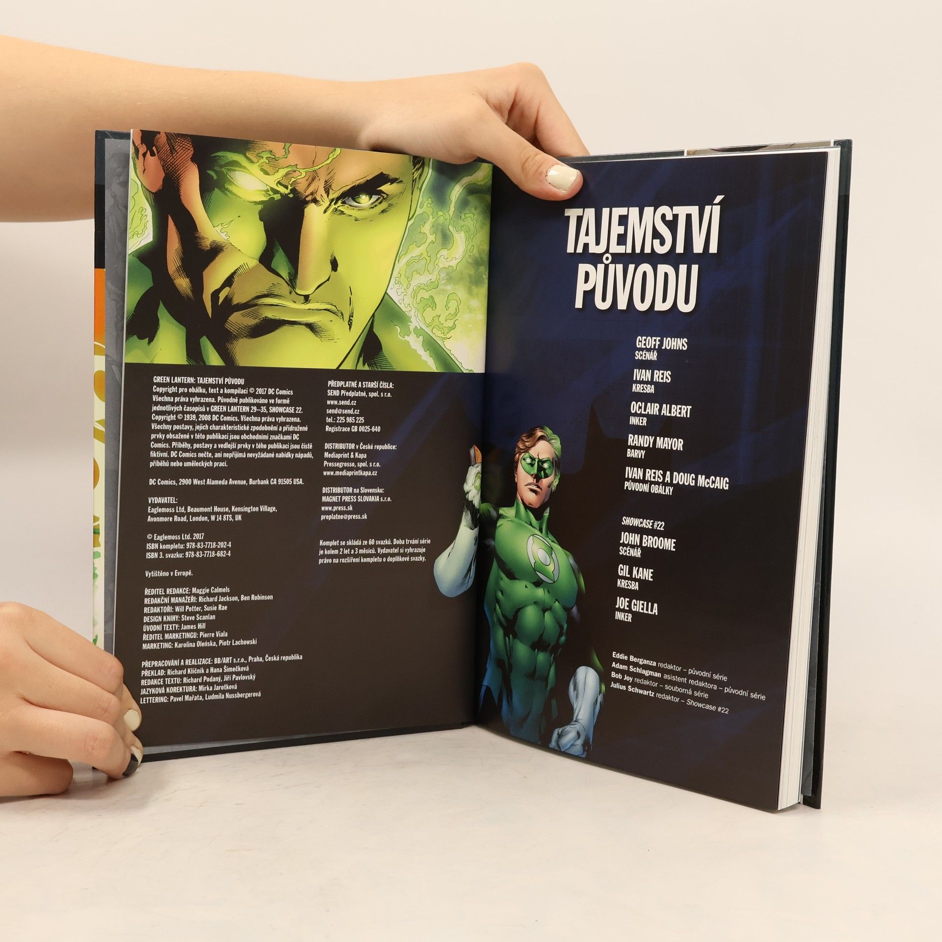 Kolektiv autorů Green Lantern. Tajemství původu