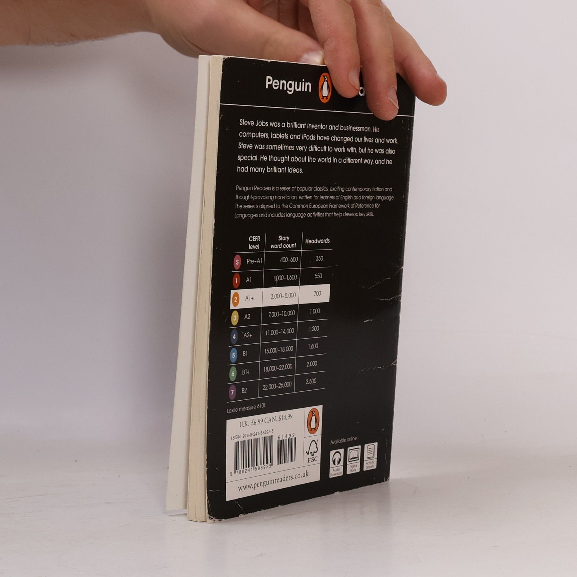 Craig Barr-Green Penguin Readers - 2: The Extraordinary Life of Steve Jobs: ELT Graded Reader, Abridged Edition