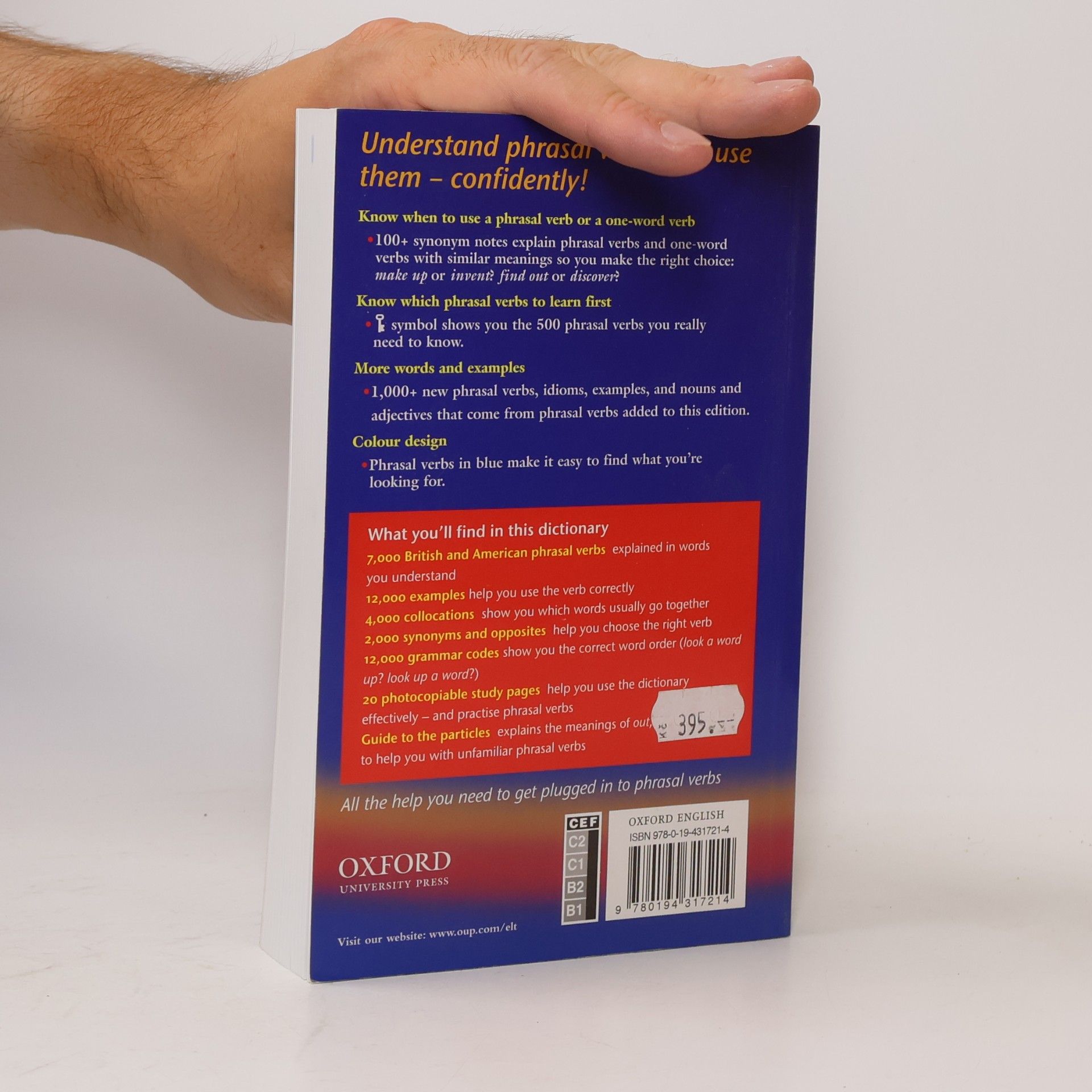 Collectif d'auteurs Oxford phrasal verbs: Dictionary for learnes of English