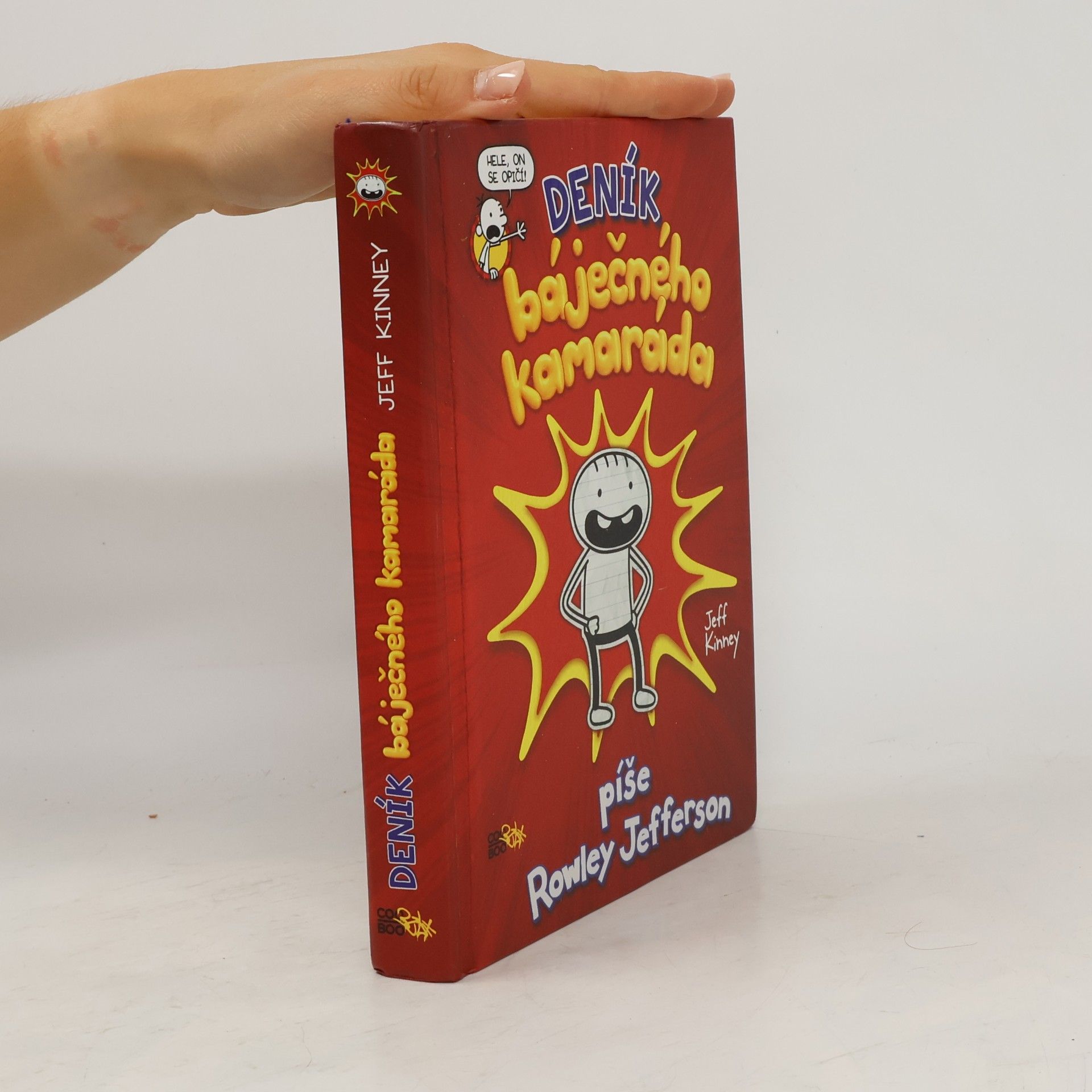 Jeff Kinney Deník báječného kamaráda. Píše Rowley Jefferson