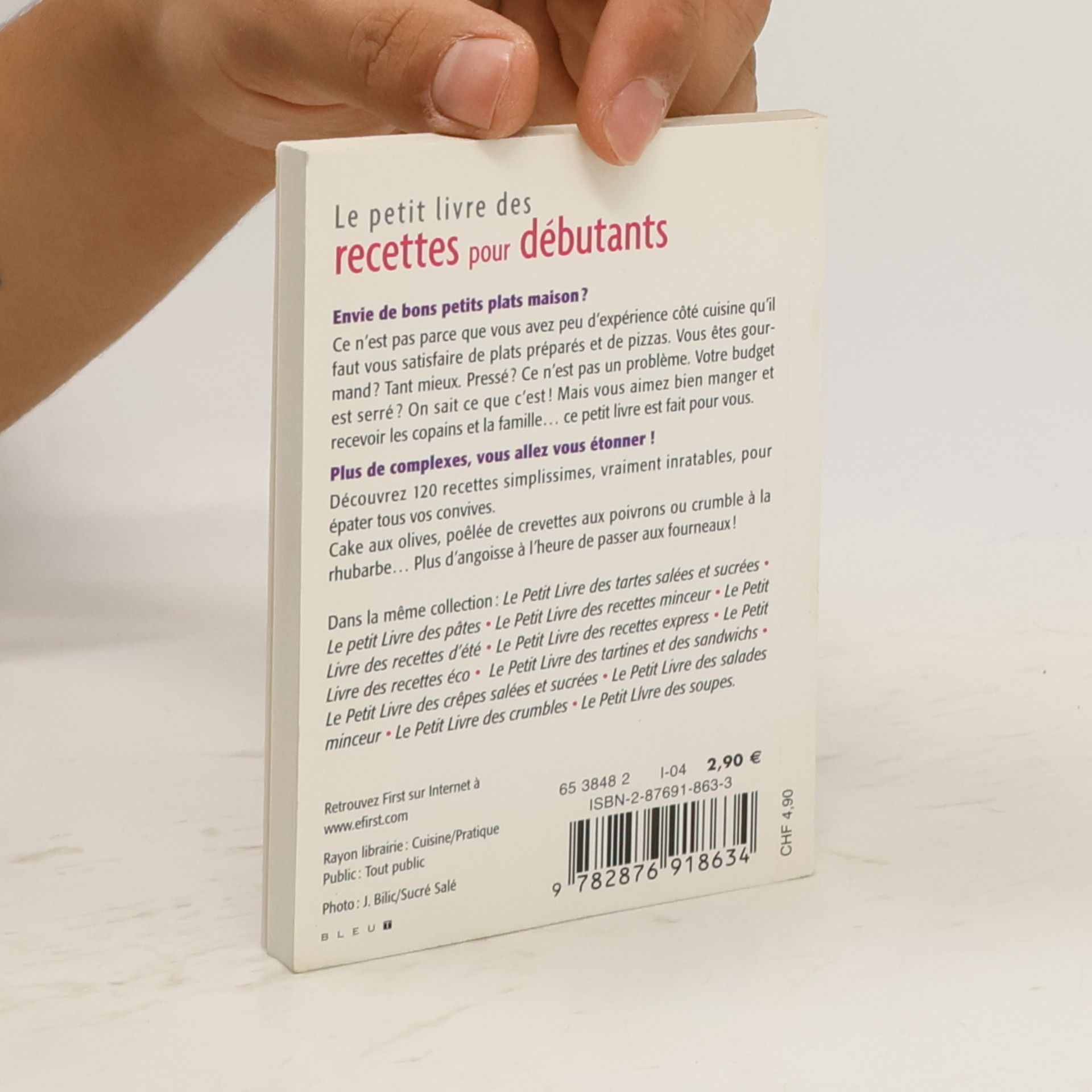Héloïse Martel Le petit livre des recettes pour débutants