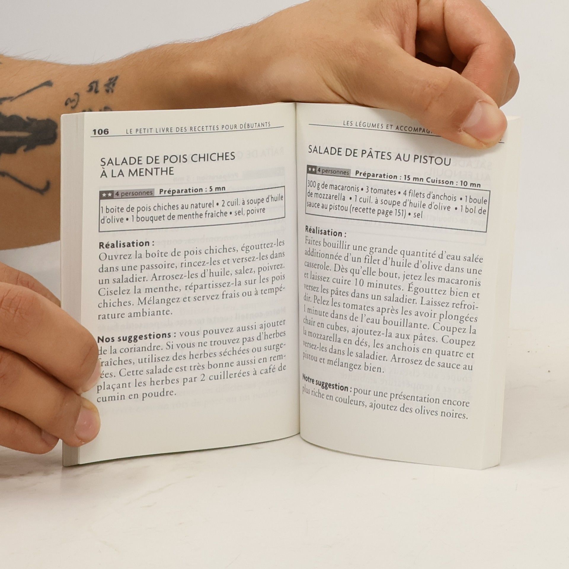 Héloïse Martel Le petit livre des recettes pour débutants