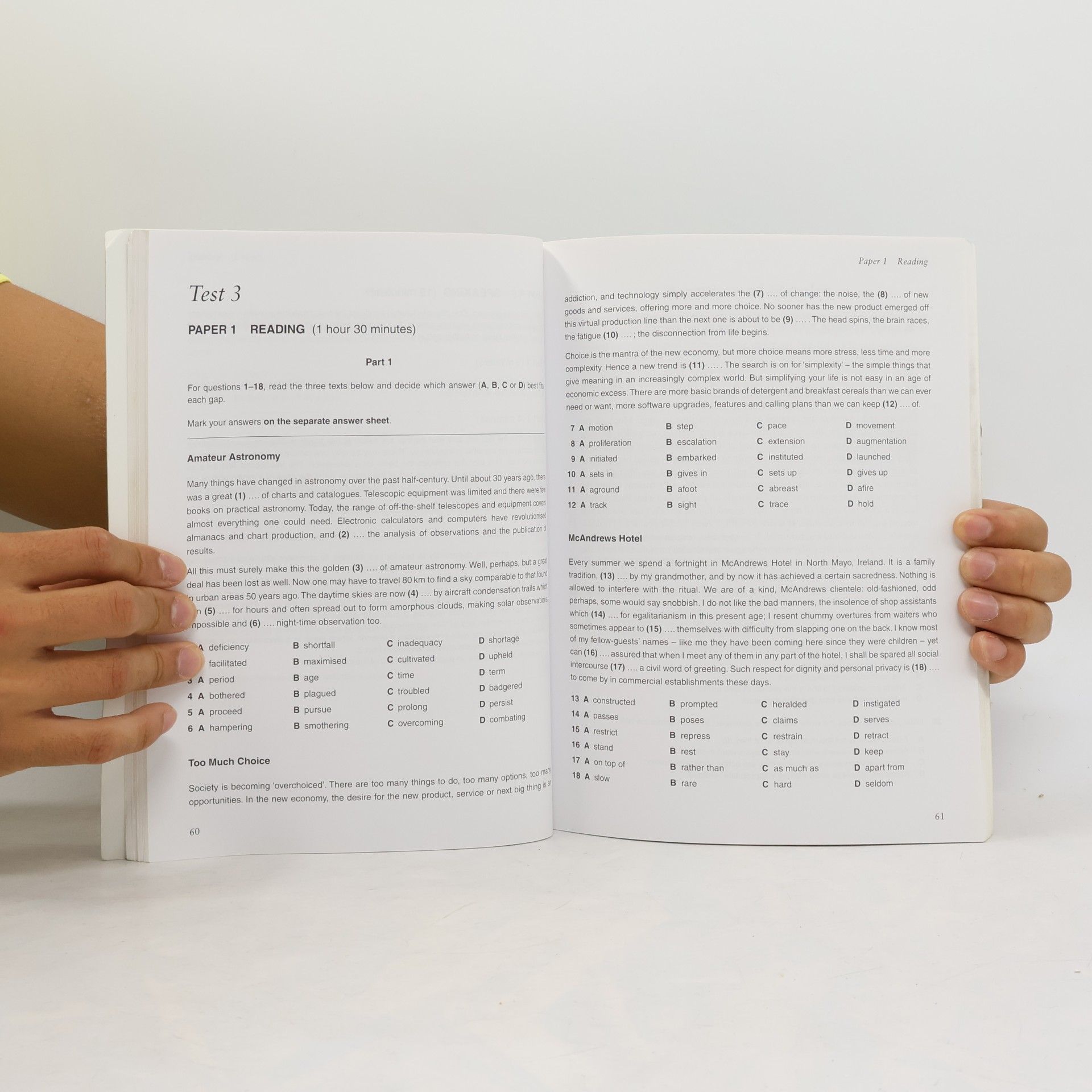 University of Cambridge. ESOL Examinations Past Papers - 4: Cambridge Certificate Of Proficiency In English 4 Student's Book With Answers